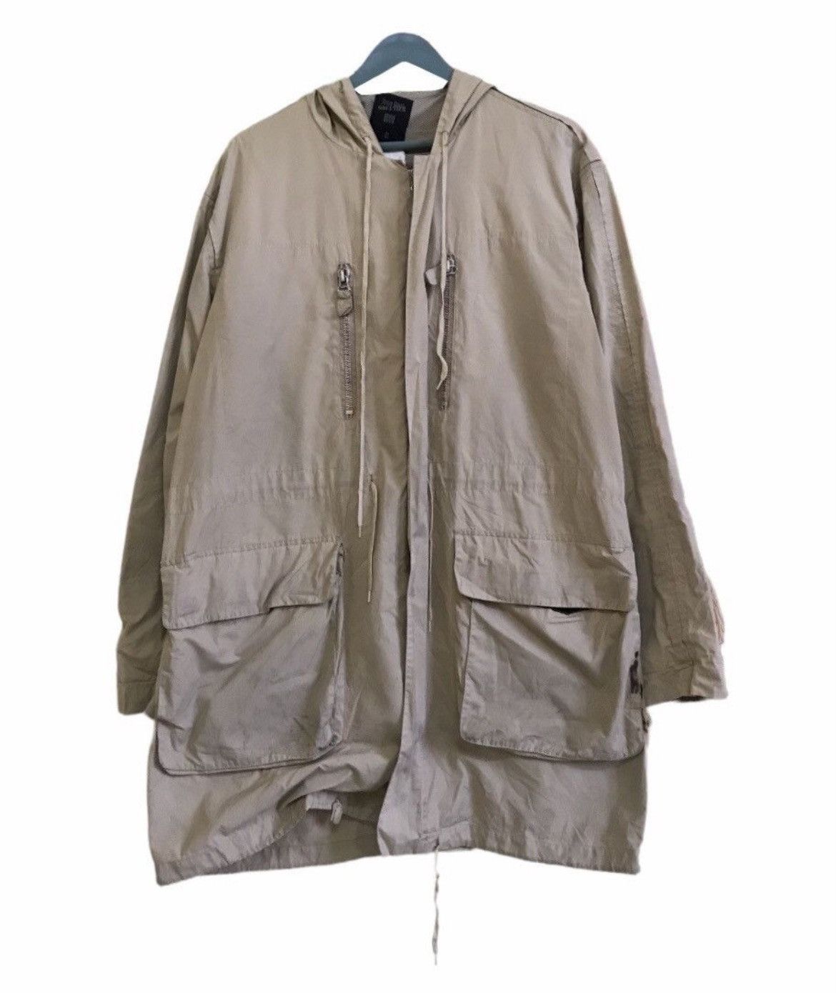 Jean Paul Gaultier Jean Paul Gaultier Homme Multi Pocket Hooded Zipped Jacket Size US S / EU 44-46 / 1 - 1 Thumbnail