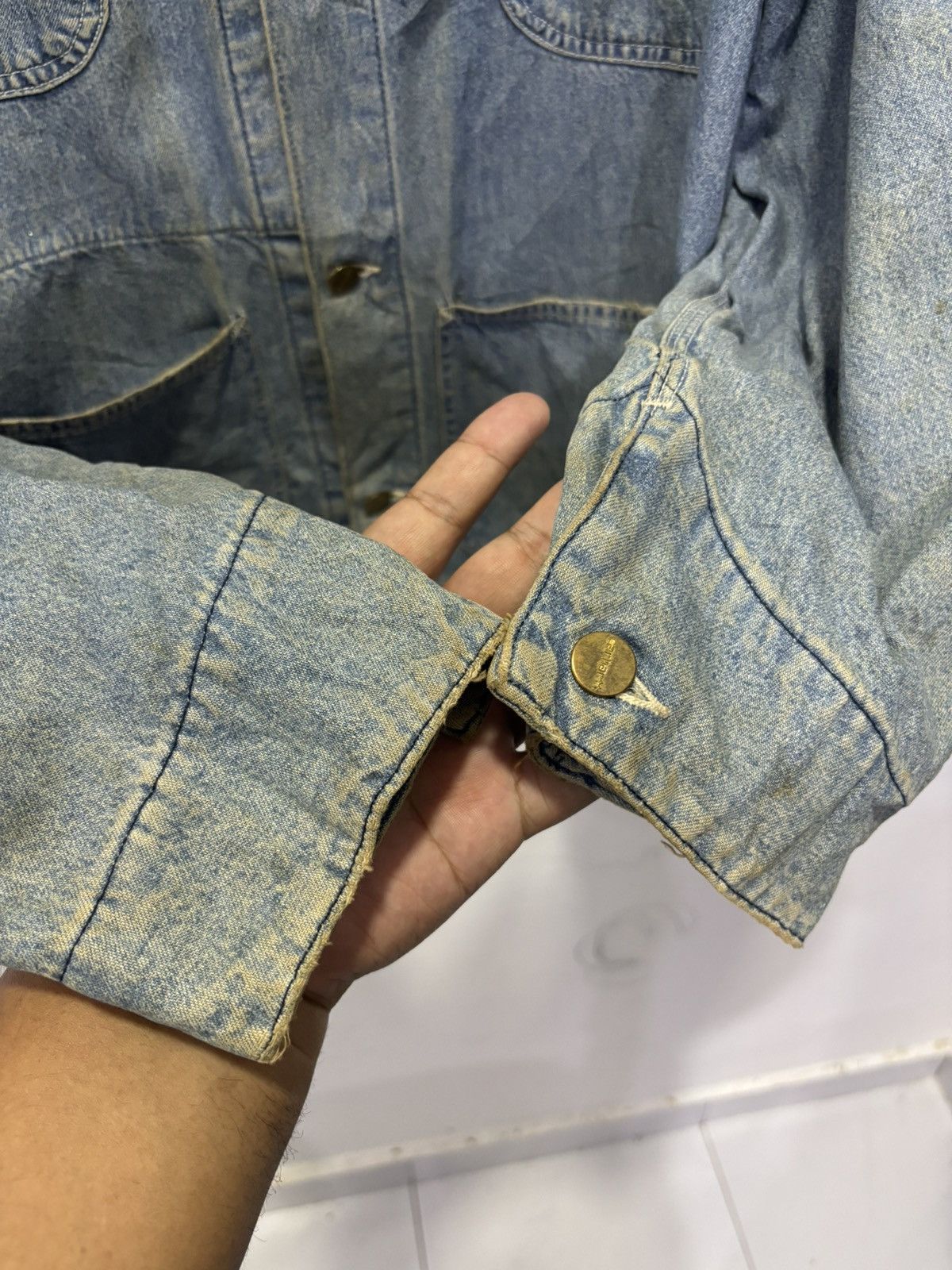 Carhartt Vintage 80’s Carhartt Denim Jacket Size US XL / EU 56 / 4 - 5 Thumbnail
