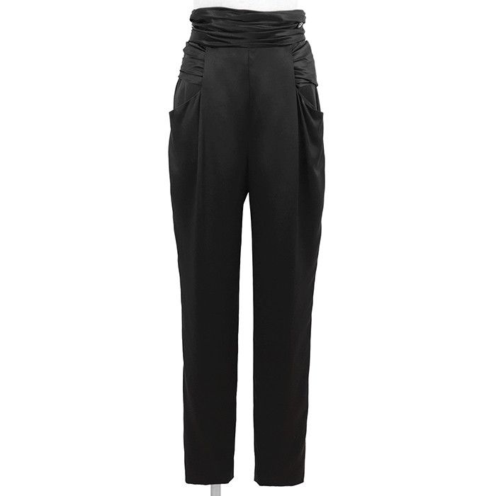 Chanel Chanel Chanel Silk Satin Pants Textile Bottoms P73174 DUTY FREE for USA Size ONE SIZE - 1 Thumbnail