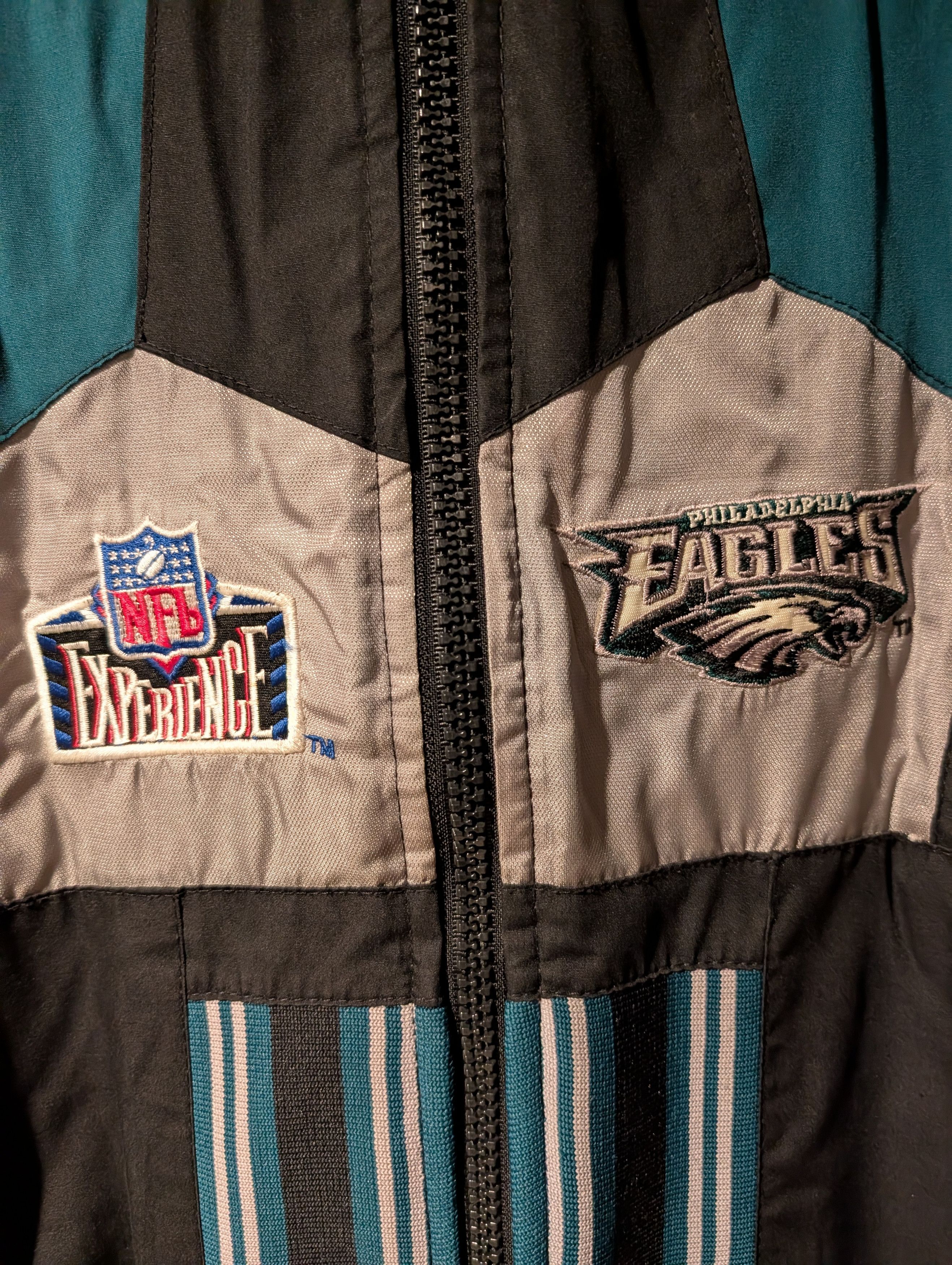 Pro Player Vintage 90s Philadelphia Eagles Reversible Puffer Jacket Size US L / EU 52-54 / 3 - 2 Thumbnail