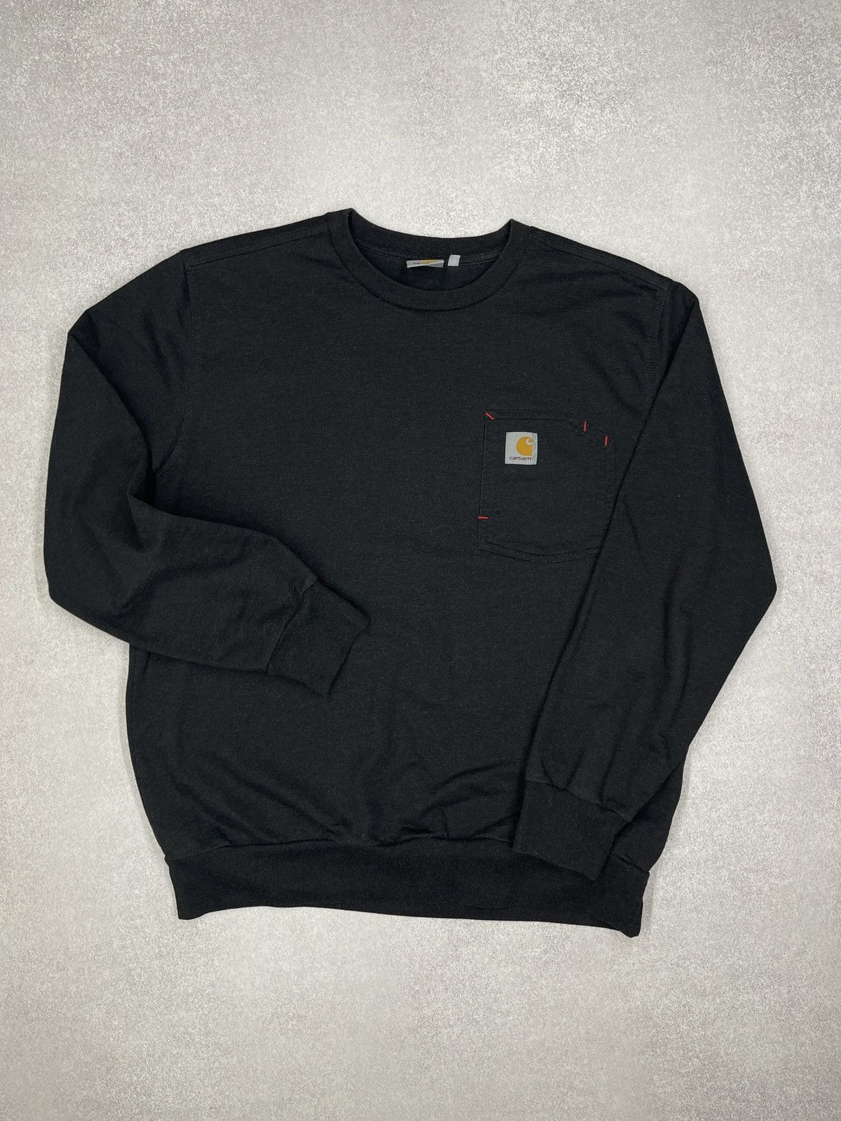 Carhartt Vintage Carhartt State Sweatshirt Black Y2K Size US M / EU 48-50 / 2 - 2 Thumbnail