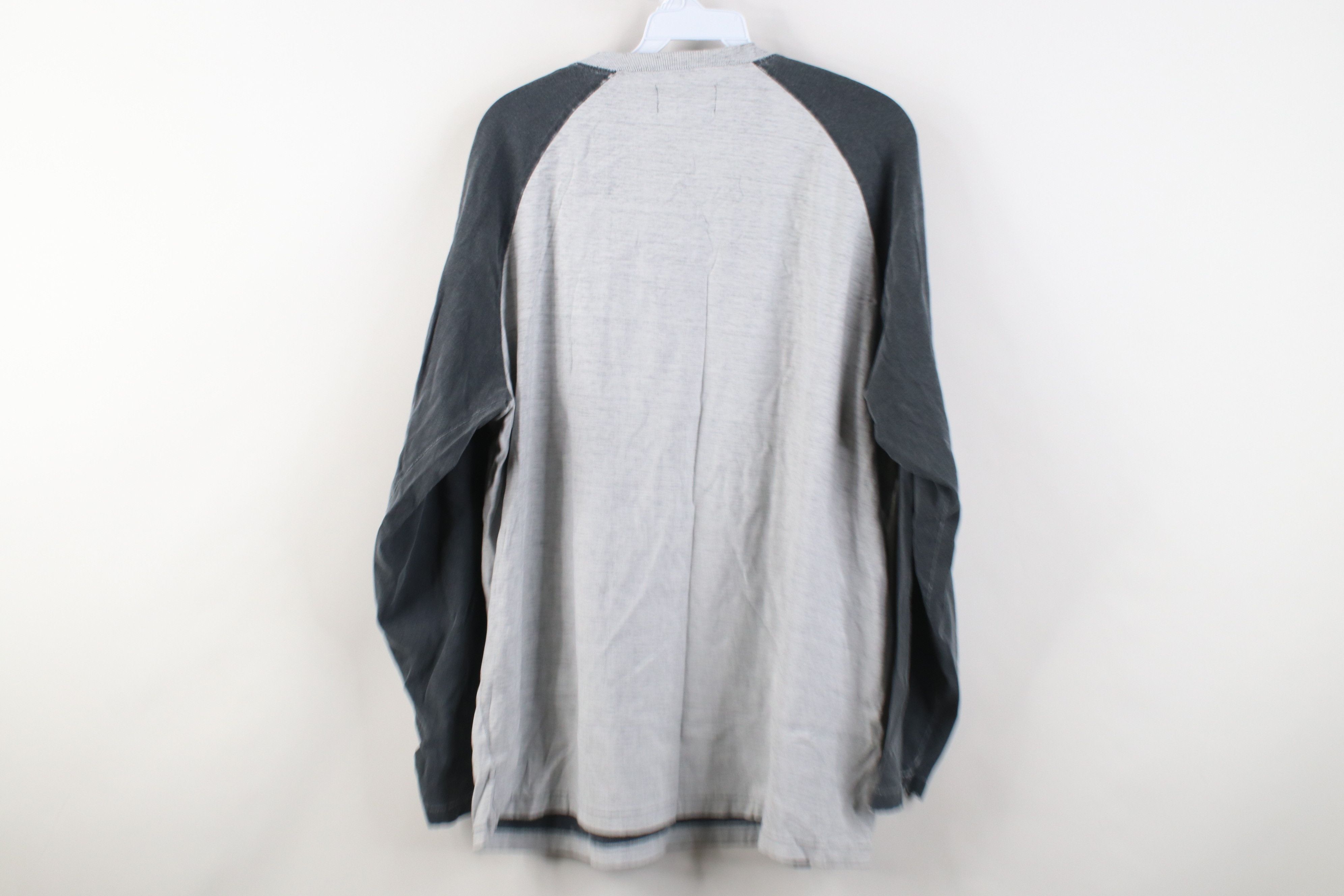 Polo Ralph Lauren Vintage 90s Ralph Lauren Stencil Raglan Long Sleeve T-Shirt Size US L / EU 52-54 / 3 - 11 Thumbnail