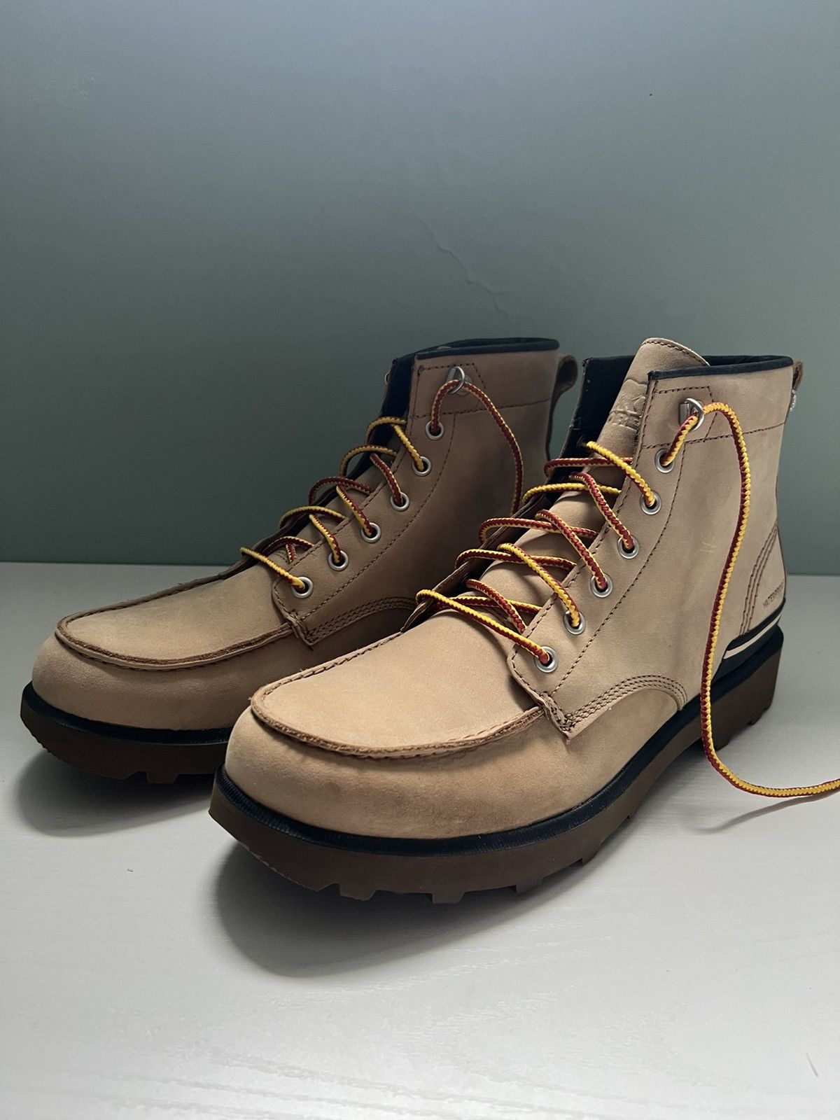 SOREL SOREL Waterproof Tan Work Boots - Men’s 11 Size US 11 / EU 44 - 1 Thumbnail