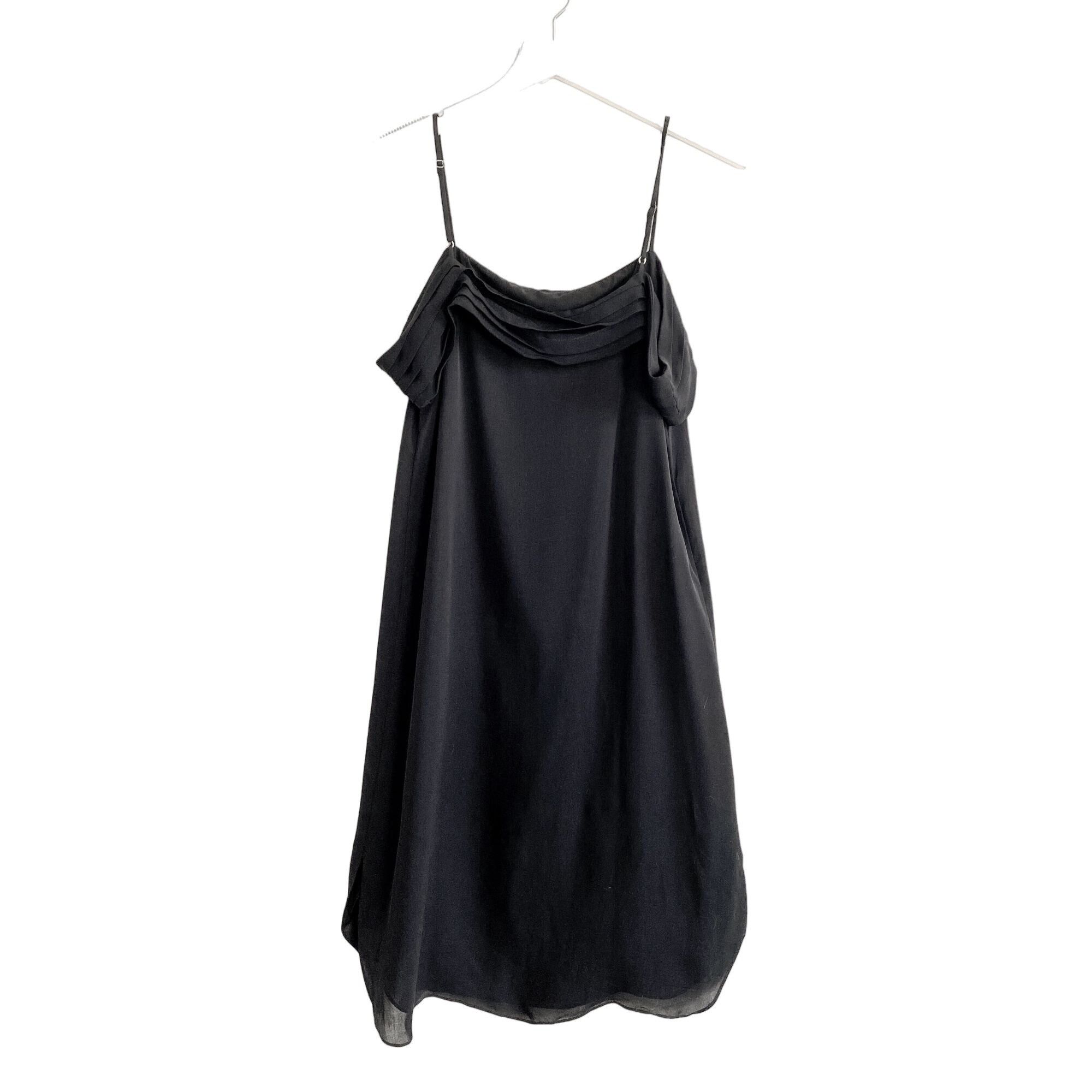 T by Alexander Wang T BY ALEXANDER WANG Black Silk Pleated Midi Dress, Size 4 Size S / US 4 / IT 40 - 1 Thumbnail