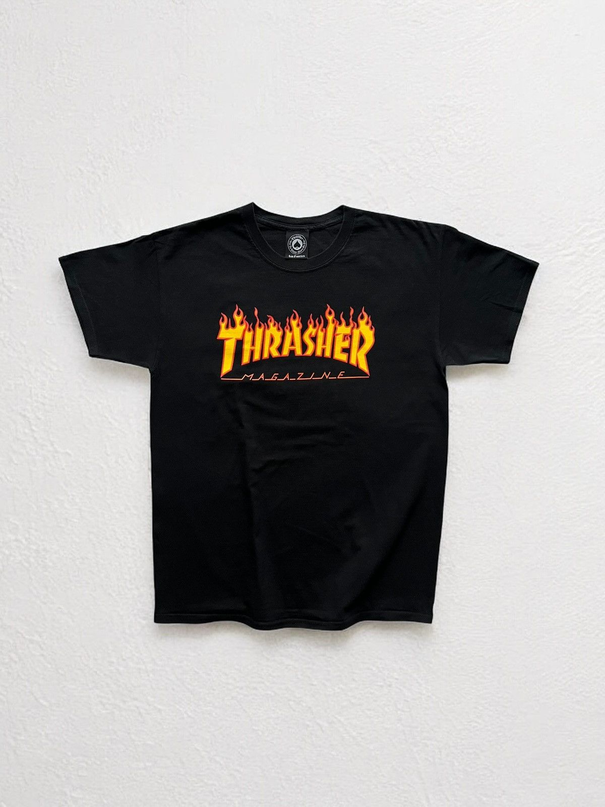 Thrasher × Vintage THRASHER FLAME VINTAGE TEE T SHIRT SKATEBOARDING STREETWEAR Size US M / EU 48-50 / 2 - 1 Thumbnail