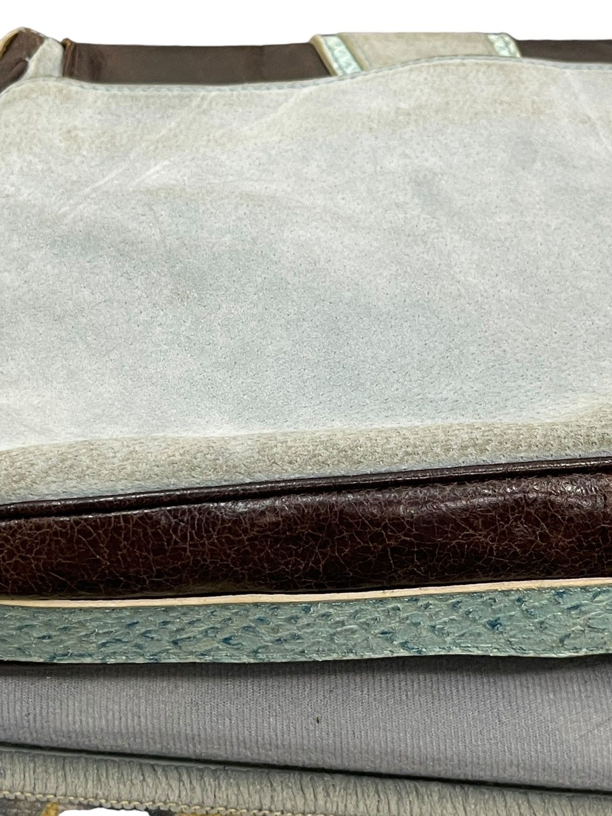 Leather Full Leather Jacono Italy Hand Shoulder Bag 9🟩 Size ONE SIZE - 15 Thumbnail