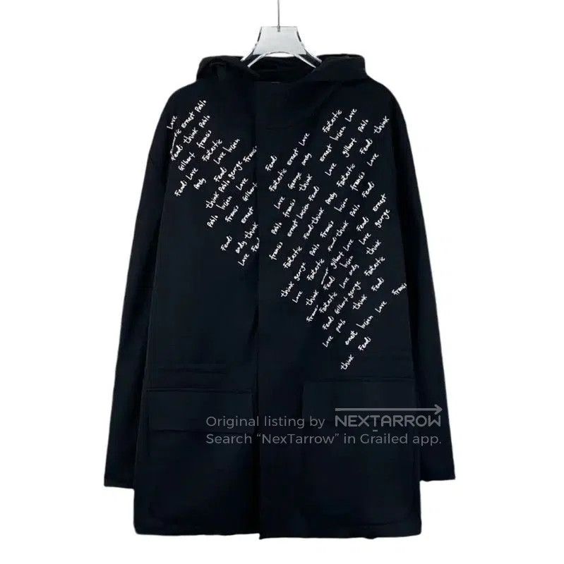 Fendi Fendi Black XL Men's Outerwear with Hood . Size US XL / EU 56 / 4 - 1 Thumbnail