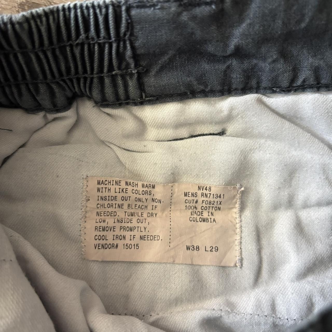 Vintage Crazy Vintage Y2K/2000s Baggy Grey Skater Style Cargo Pants! 36x27 Size US 36 / EU 52 - 7 Thumbnail