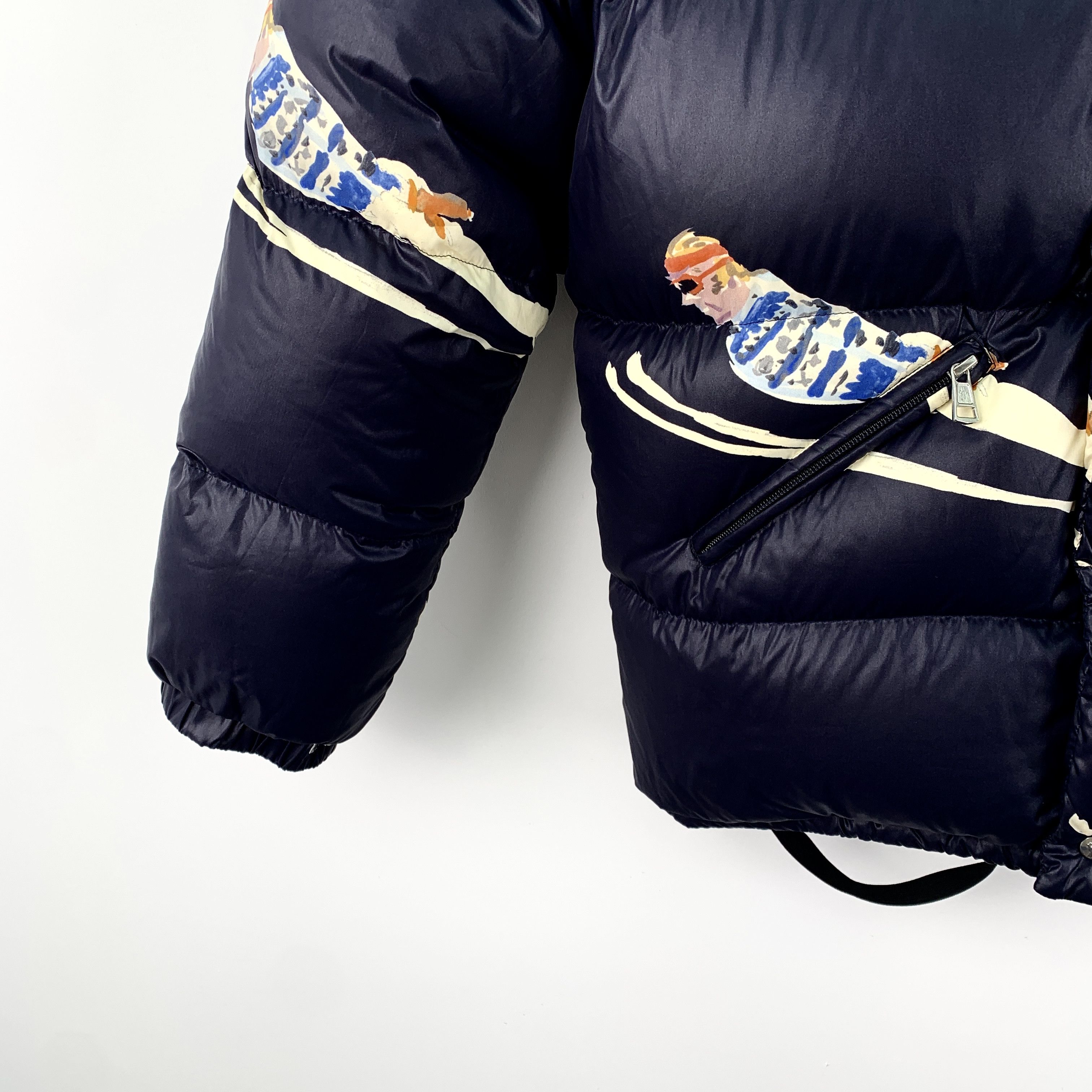 Moncler Moncler Dejan Blue Ski Down Jacket (Size XS) Size US XS / EU 42 / 0 - 6 Thumbnail