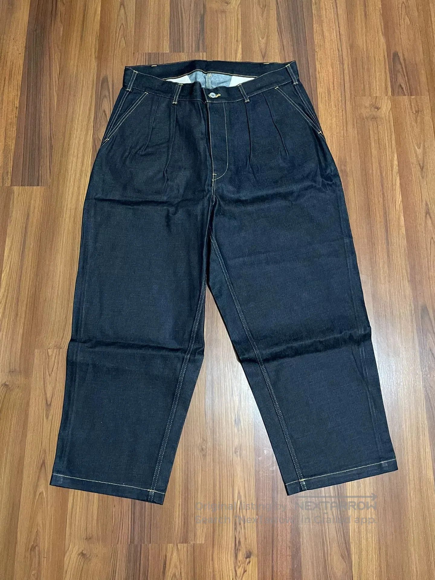 Madness MADNESS 20SS Raw Denim Jeans. Size US 40 / EU 56 - 2 Thumbnail