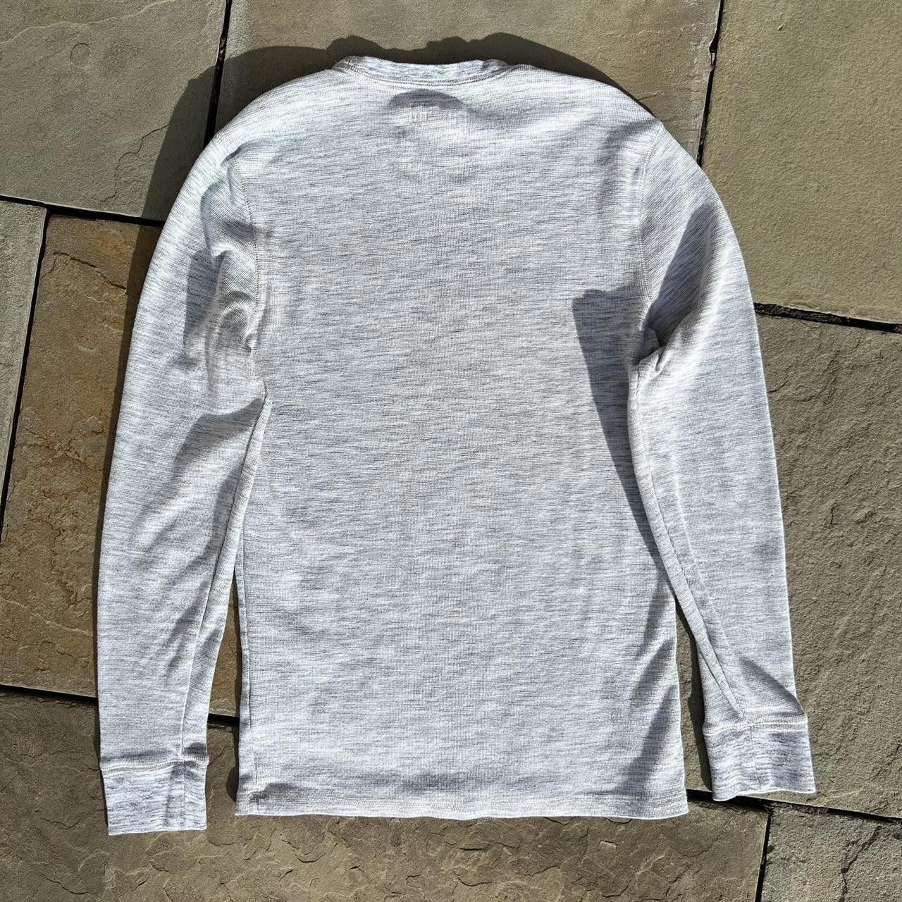 Urban Pipeline Y2K Light Grey Heather Waffle Knit Thermal Size US S / EU 44-46 / 1 - 4 Thumbnail
