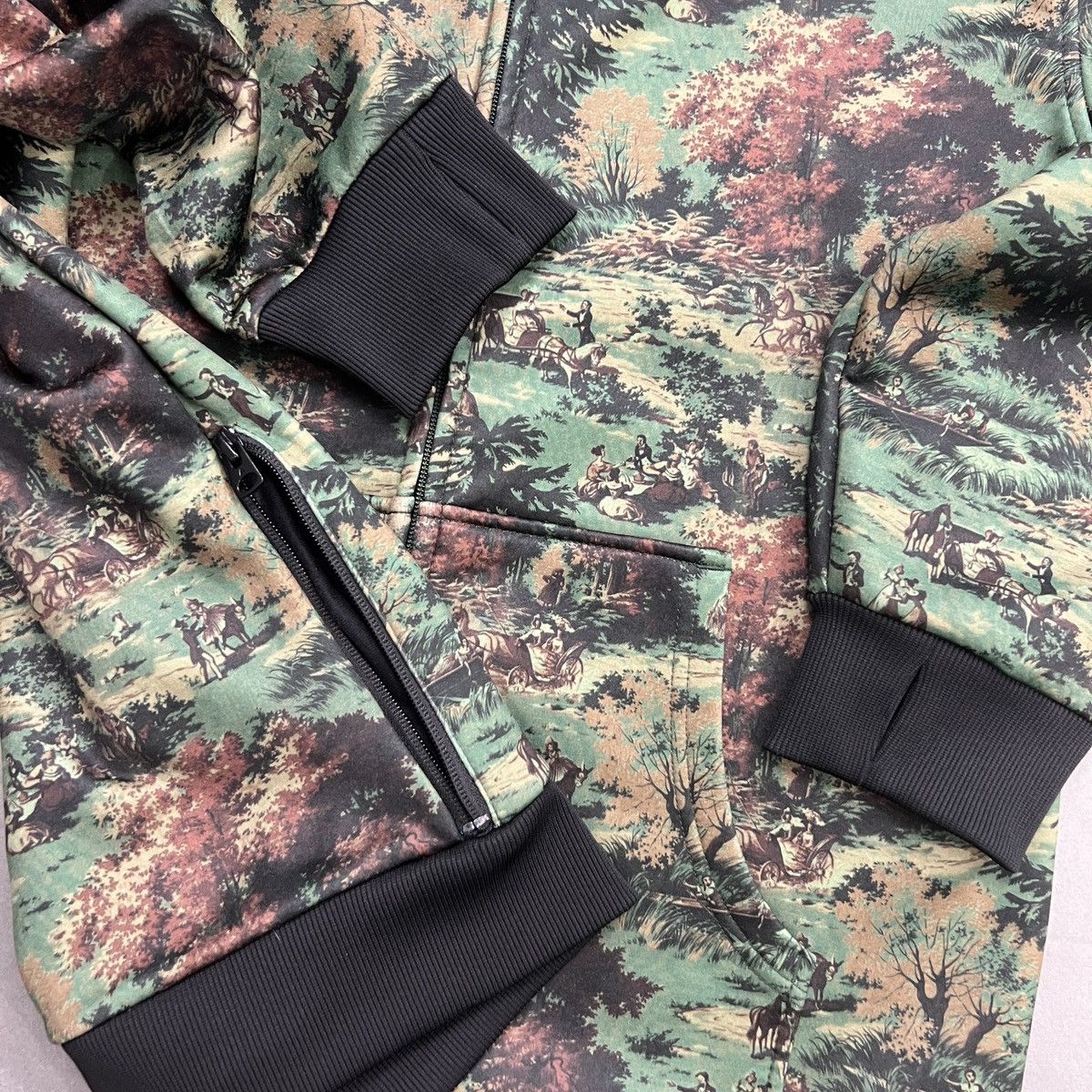 Burton BURTON Dryride Countryside Print Hooded Full Zip Jacket Size US M / EU 48-50 / 2 - 10 Thumbnail