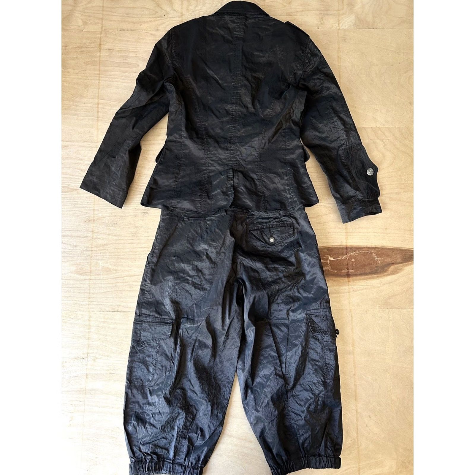John Richmond John Richmond Summer Jacket & Capri Trousers Outfit Black Women’s USA Size 6 Size 28" / US 6 / IT 42 - 3 Thumbnail