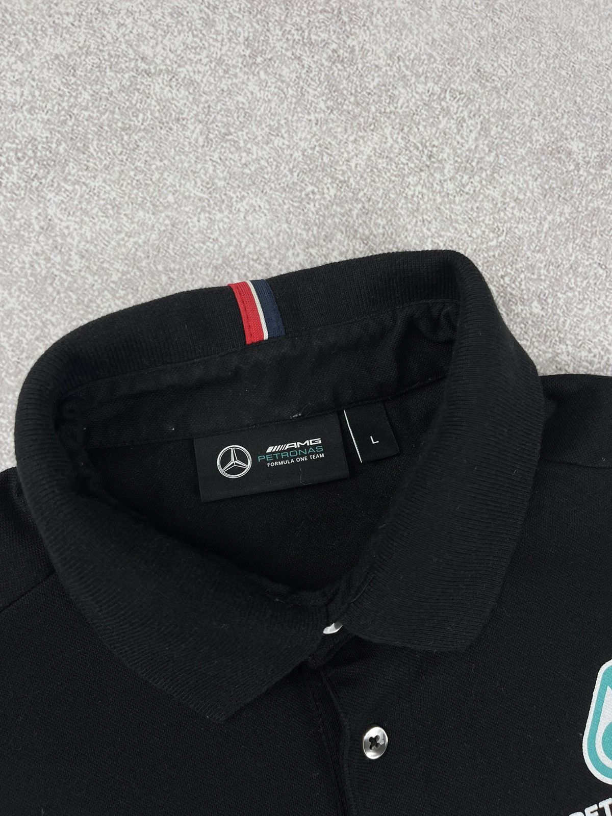 Formula 1 × Mercedes-Benz Mercedes AMG Petronans Formula One Team Racing Polo Shirt Size US L / EU 52-54 / 3 - 6 Thumbnail