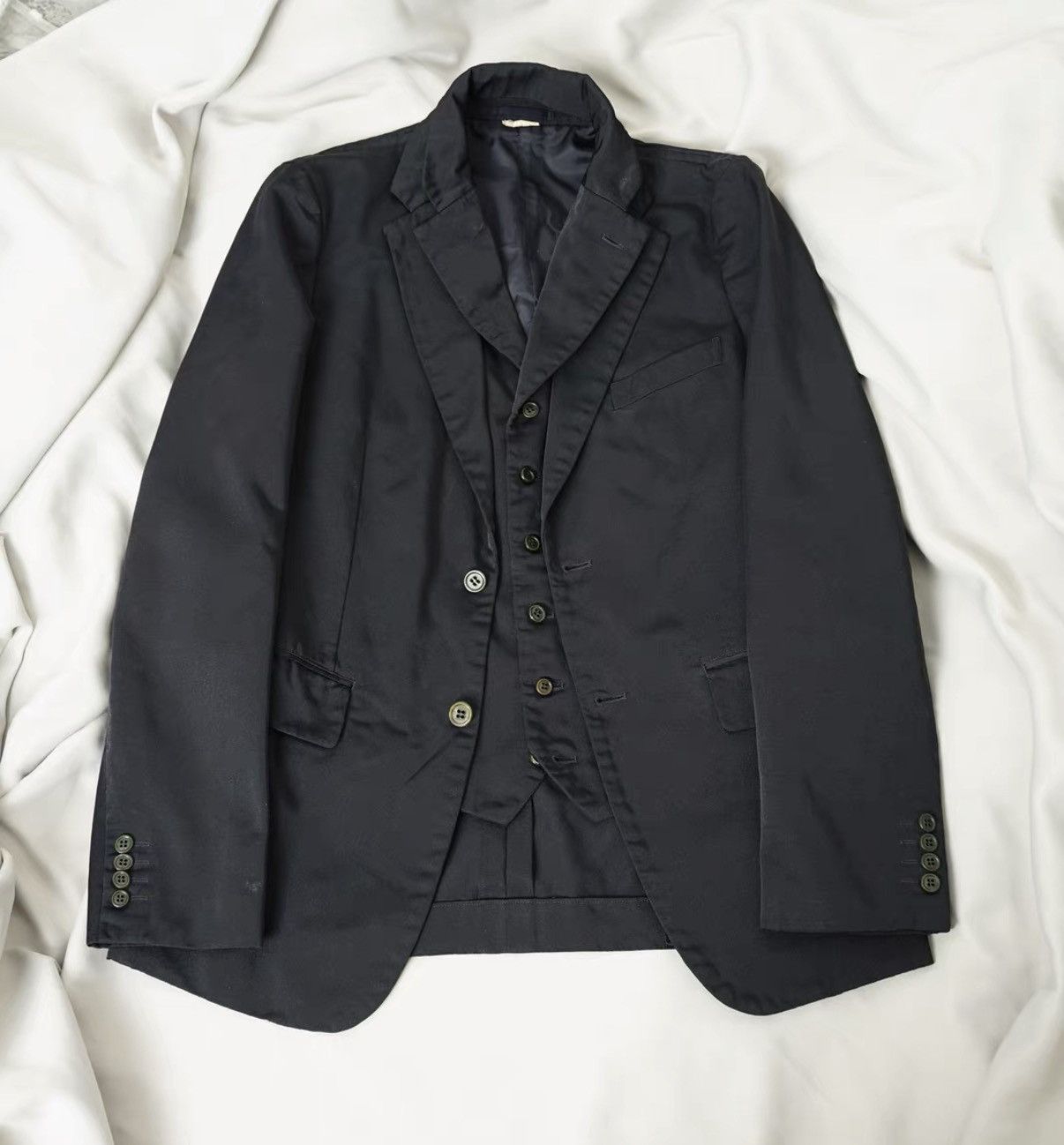 Comme des Garcons Comme des Garçons (CDG) Fake Two-Piece Blazer Size US S / EU 44-46 / 1 - 2 Thumbnail