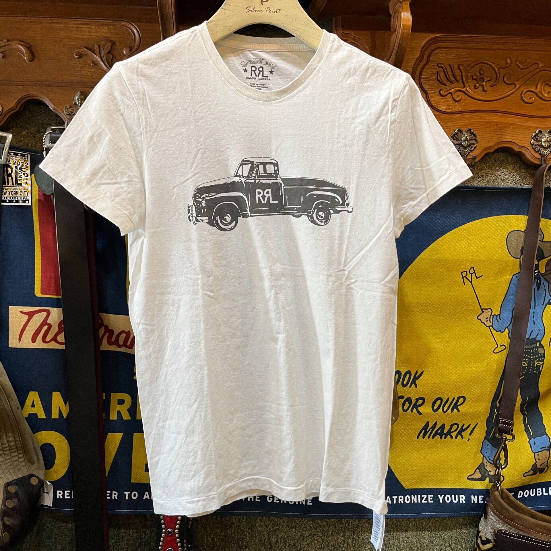 RRL Ralph Lauren rrl short sleeve t-shirt with truck design Size US S / EU 44-46 / 1 - 1 Thumbnail