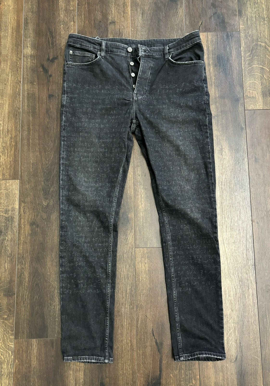 Ksubi Ksubi Chitch Text Jeans Size US 36 / EU 52 - 1 Thumbnail