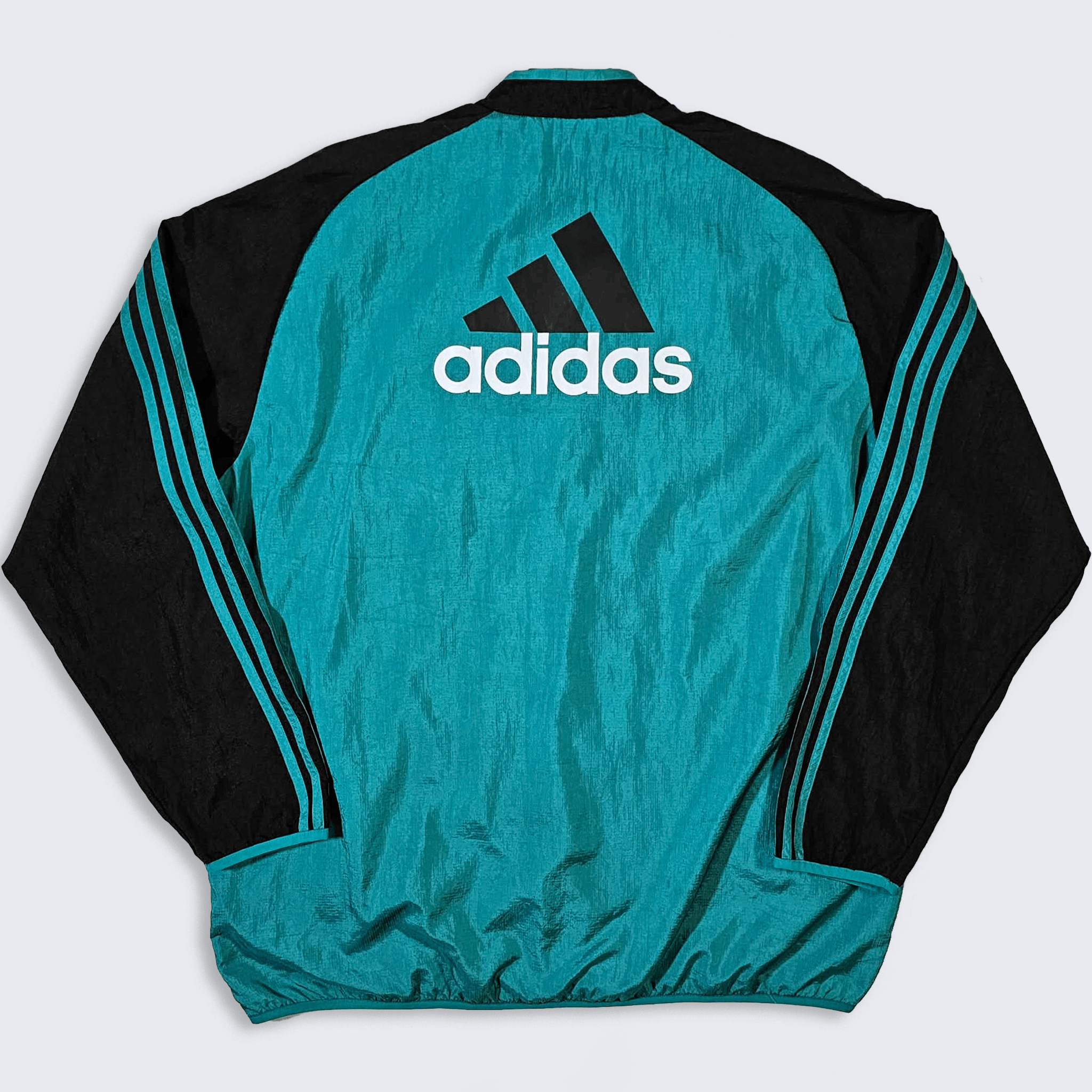 Adidas Real Madrid Adidas Icon Retro Windbreaker Soccer Jacket Size US XL / EU 56 / 4 - 2 Thumbnail
