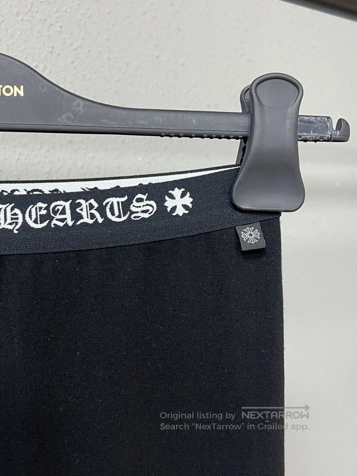 Chrome Hearts Black Yoga Pants Size L.