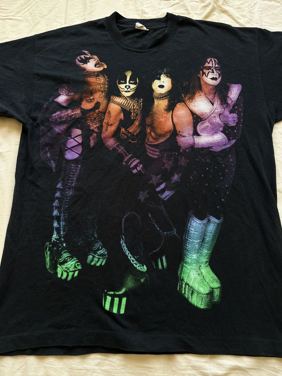 Band Tees Kiss 1996-97 vintage tour t-shirt Size US L / EU 52-54 / 3 - 3 Thumbnail