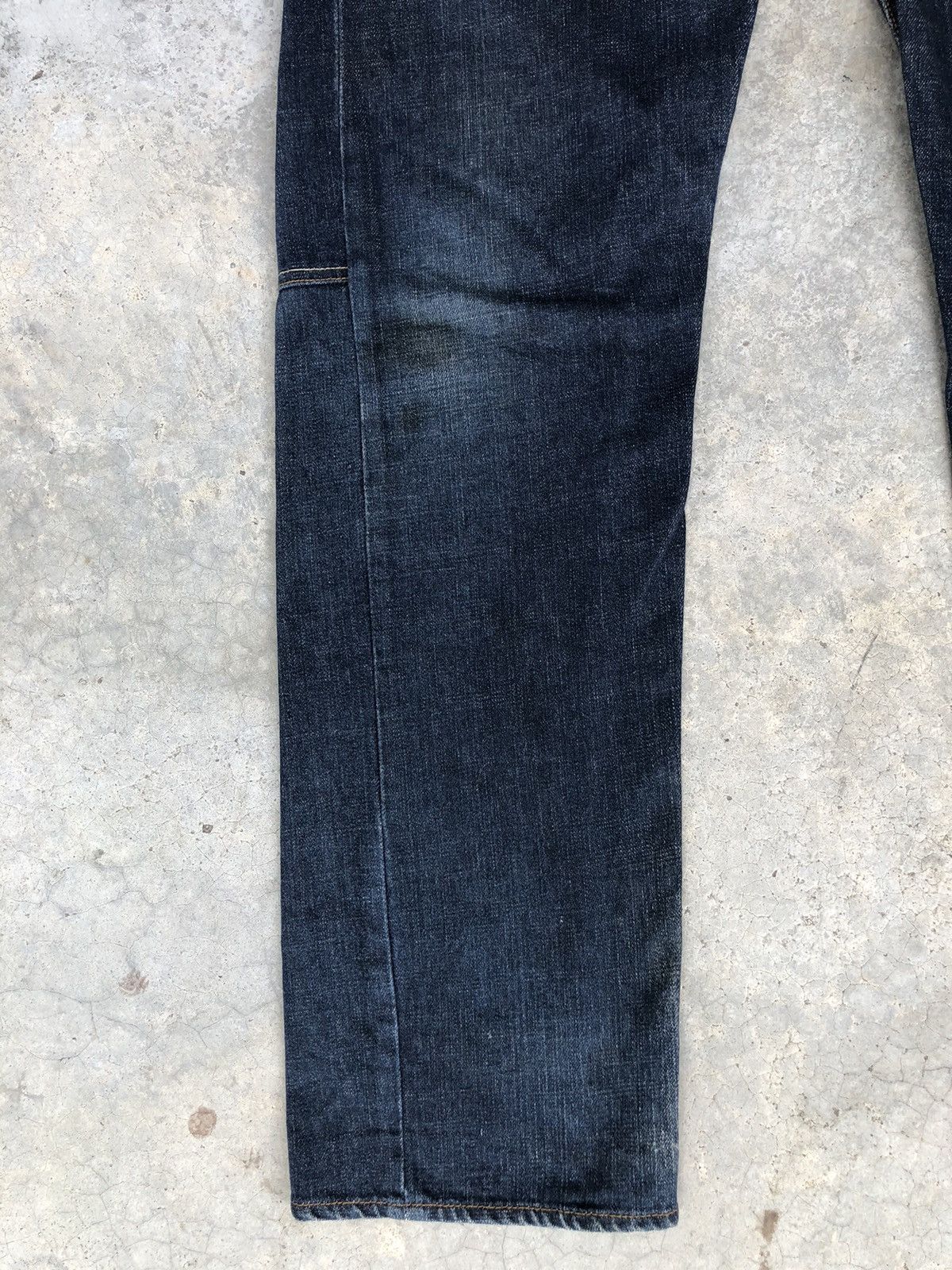 Hysteric Glamour Japanese Dominate Handcrafted Double Waist Distressed Jeans Size US 33 - 6 Thumbnail