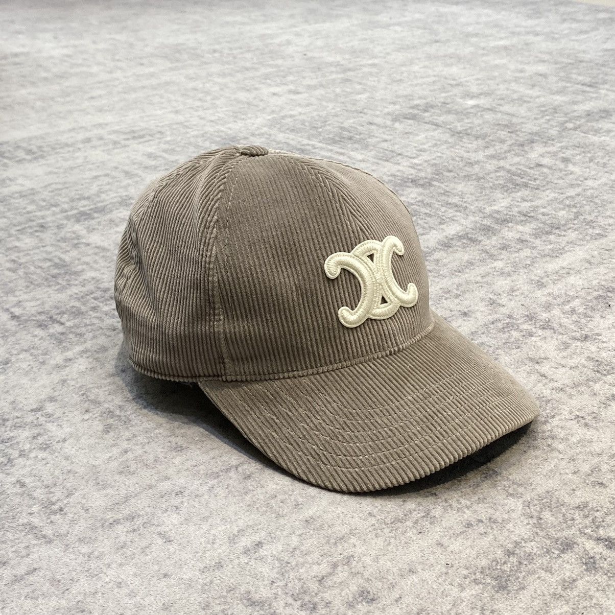 Celine CELINE Triomphe Baseball Cap In Corduroy | Grailed
