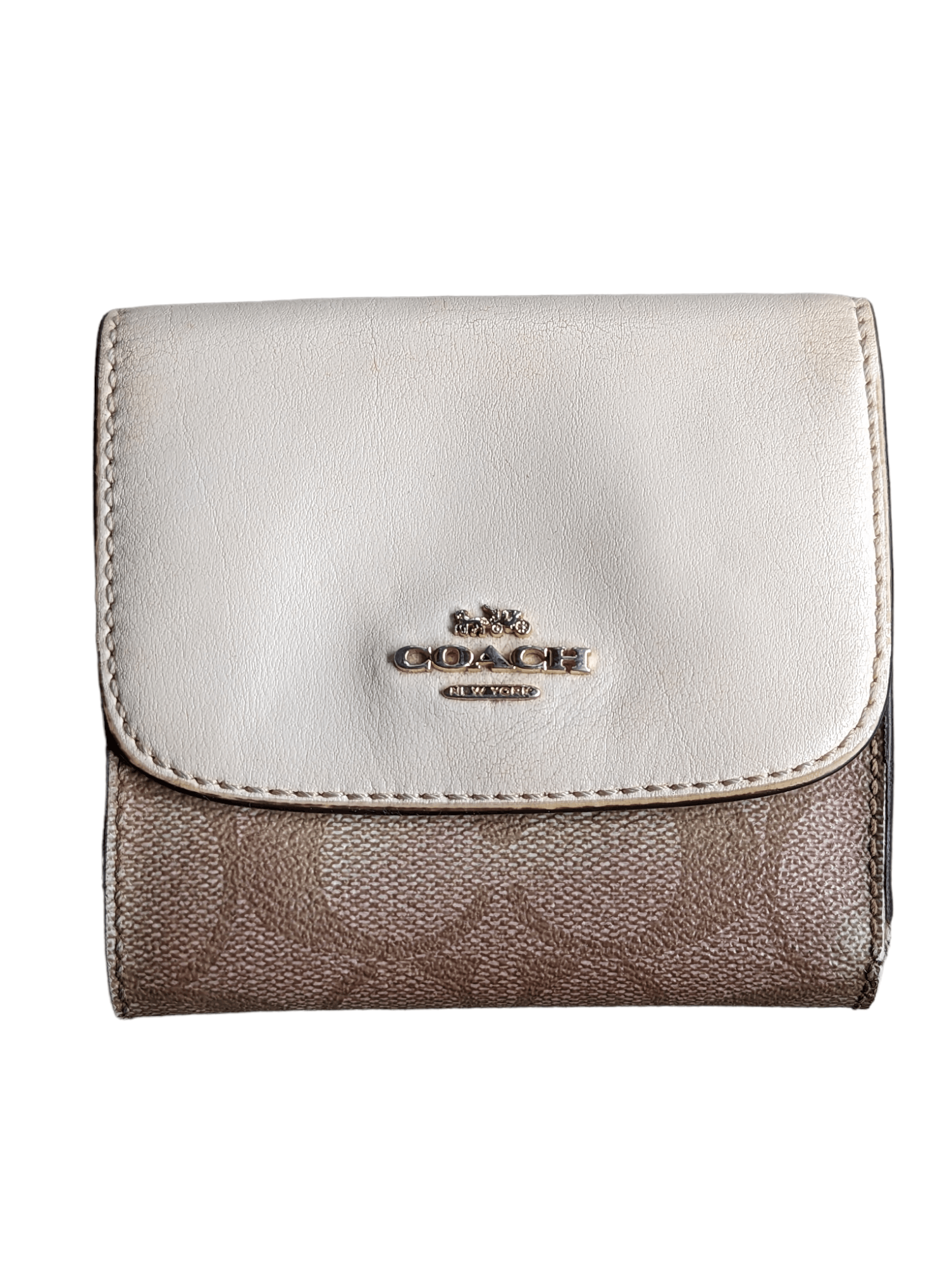 Coach Monogram Trifold Wallet Cardholder