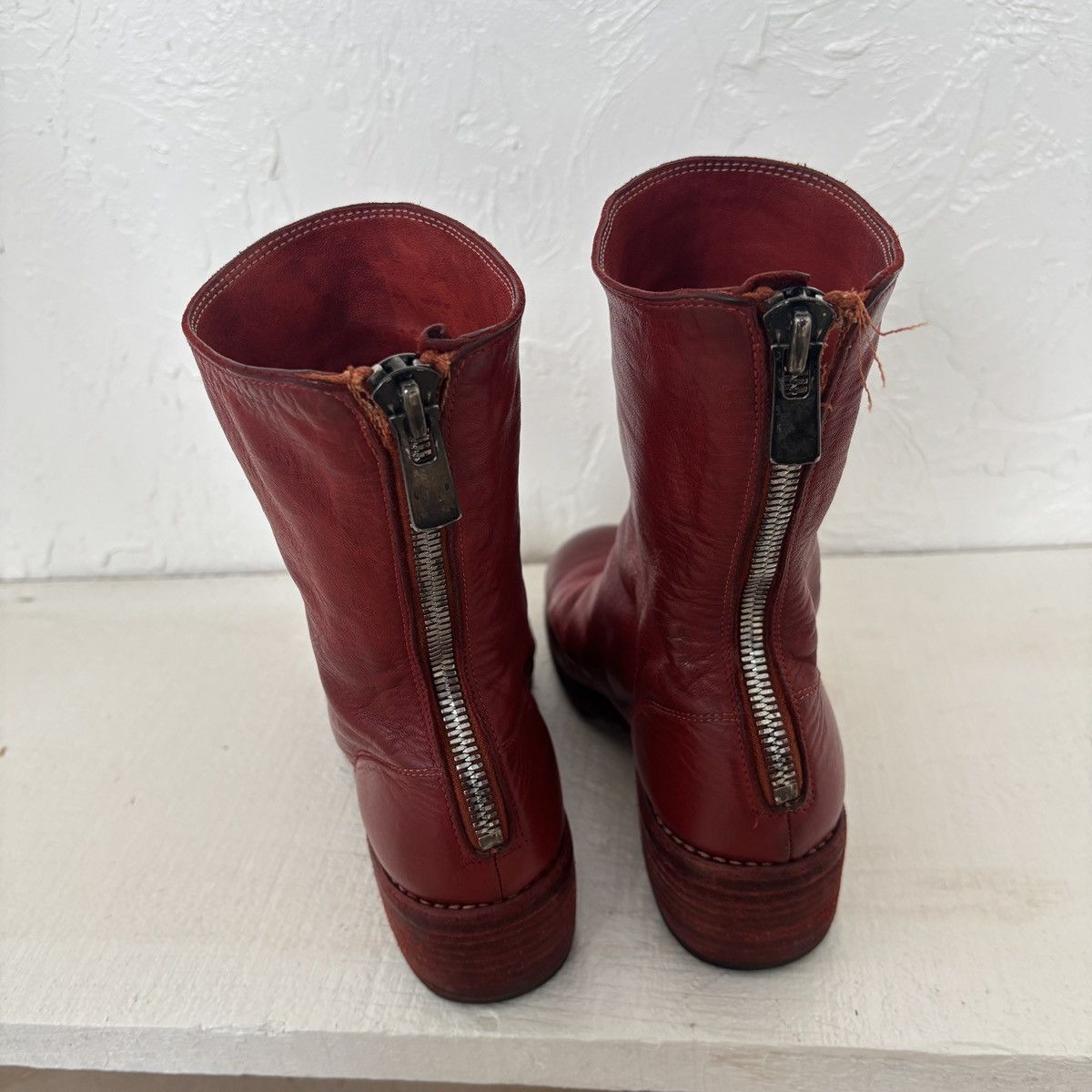 Guidi Guidi 788z back zip boots Size US 7 / IT 37 - 3 Thumbnail