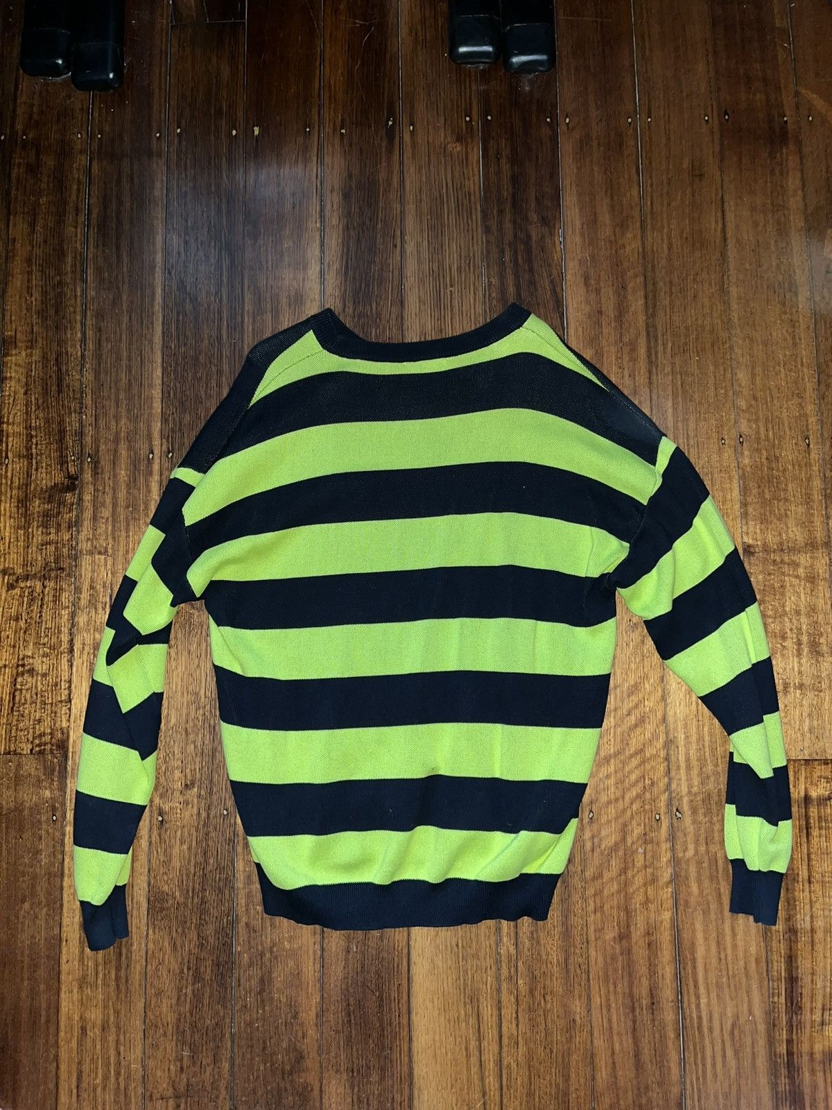 Gosha Rubchinskiy Gosha Rubchinskiy Russian Resistance Striped Sweater Grailed