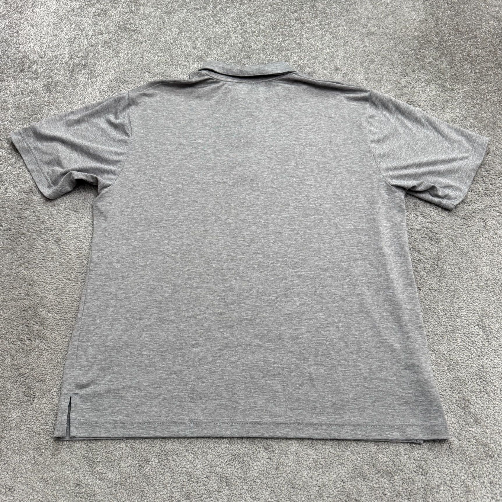 Vintage Grand Slam Polo Shirt Mens Large Gray Short Sleeve Active Golf Performance NWOT Size US L / EU 52-54 / 3 - 2 Thumbnail
