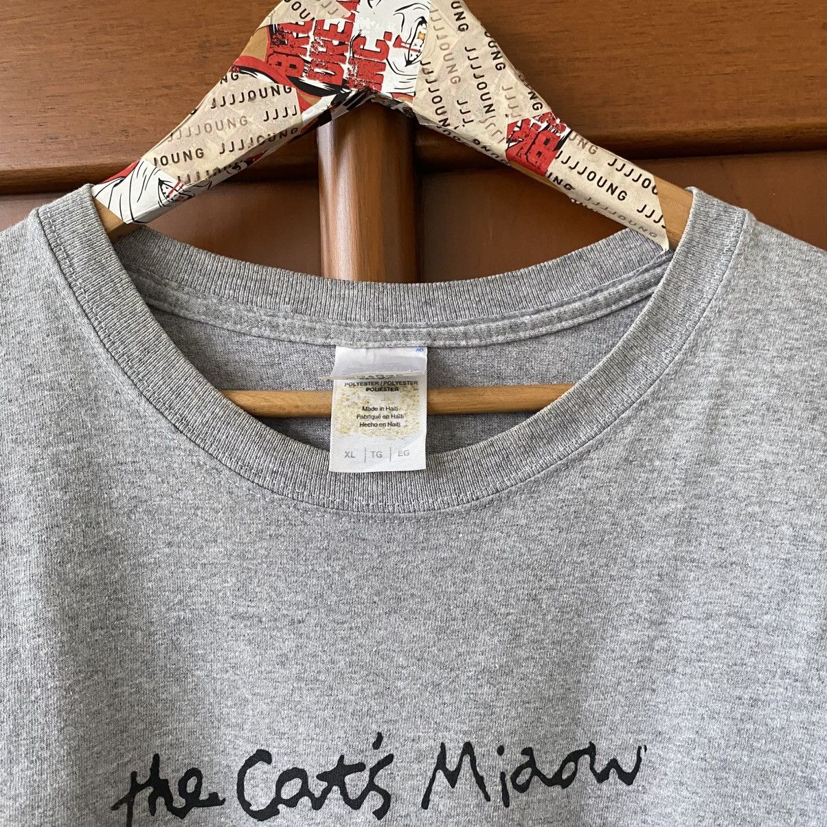 Band Tees The Cat's Miaow Stuff and Nonsense Tshirt Size US XL / EU 56 / 4 - 5 Thumbnail