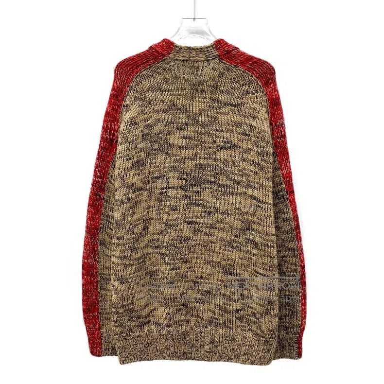 Loewe Loewe Color Blocked Wool V Neck Single Breasted Long Sleev Size XS / US 0-2 / IT 36-38 - 2 Thumbnail