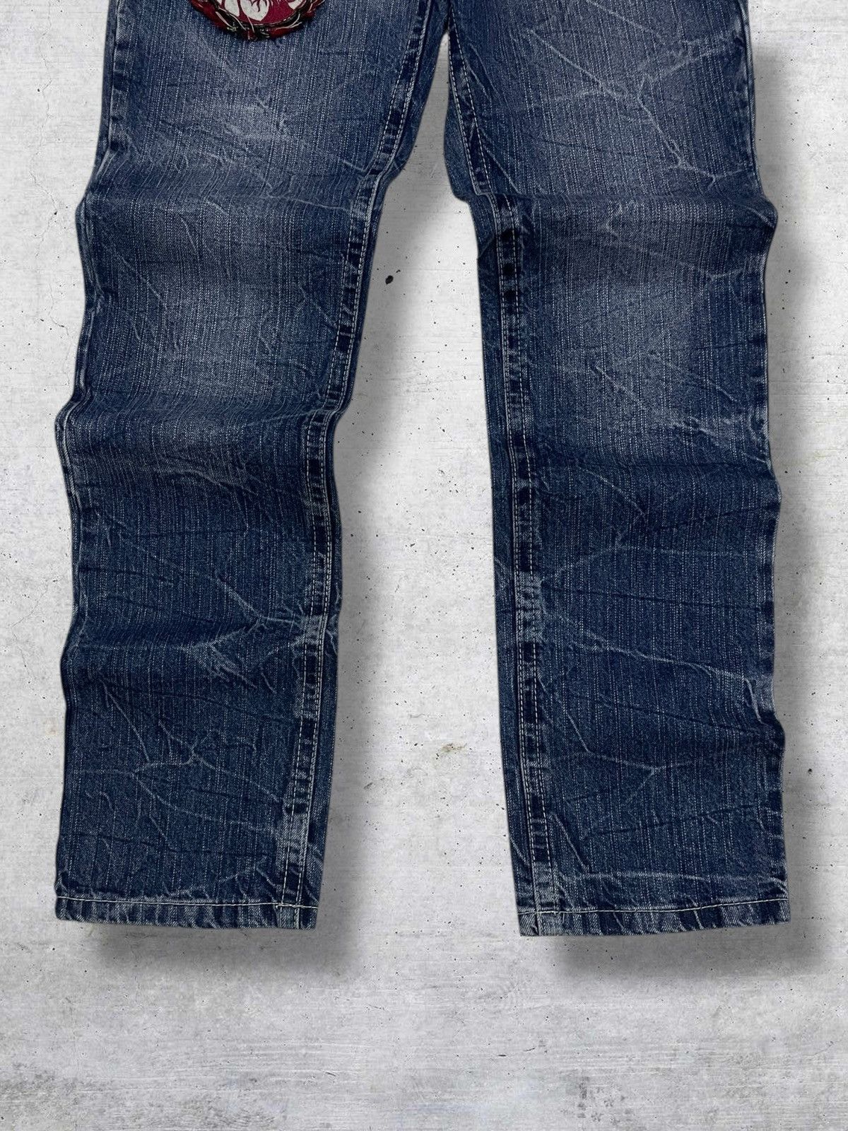 Hysteric Glamour COLZA RADICAL JAPAN DESIGNER PUNK GIRL HYSTERIC PATCH DENIM Size US 30 / EU 46 - 3 Thumbnail
