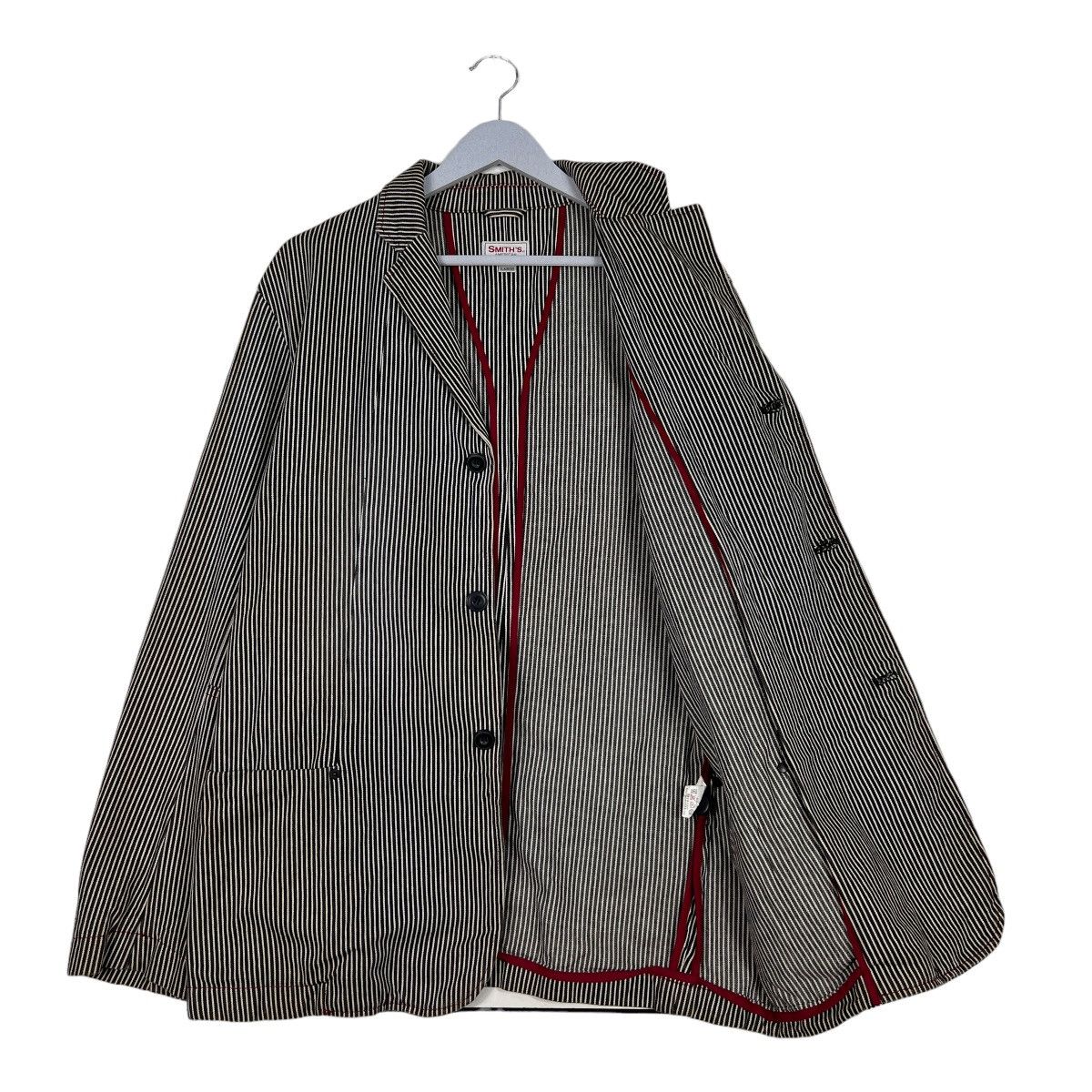 Vintage 🔥 VINTAGE SMITHS HIKORY CHORE JACKET Size US L / EU 52-54 / 3 - 10 Thumbnail