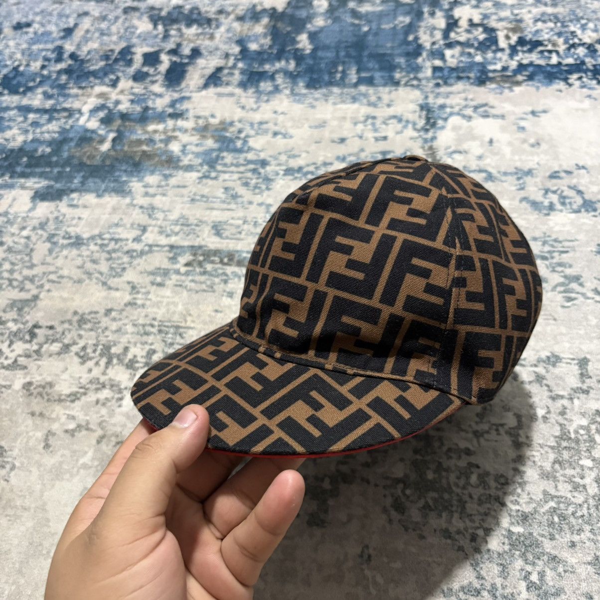 Fendi Fendi zucca monogram womens canvas baseball cap Size ONE SIZE - 2 Thumbnail