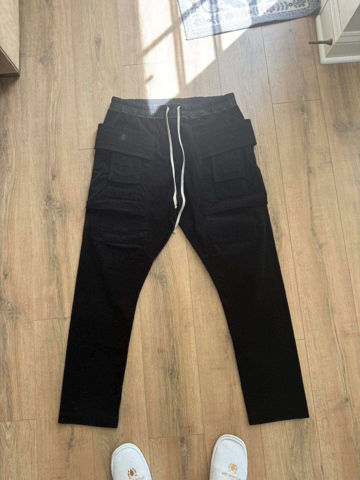 Rick Owens corduroy Creatch cargos