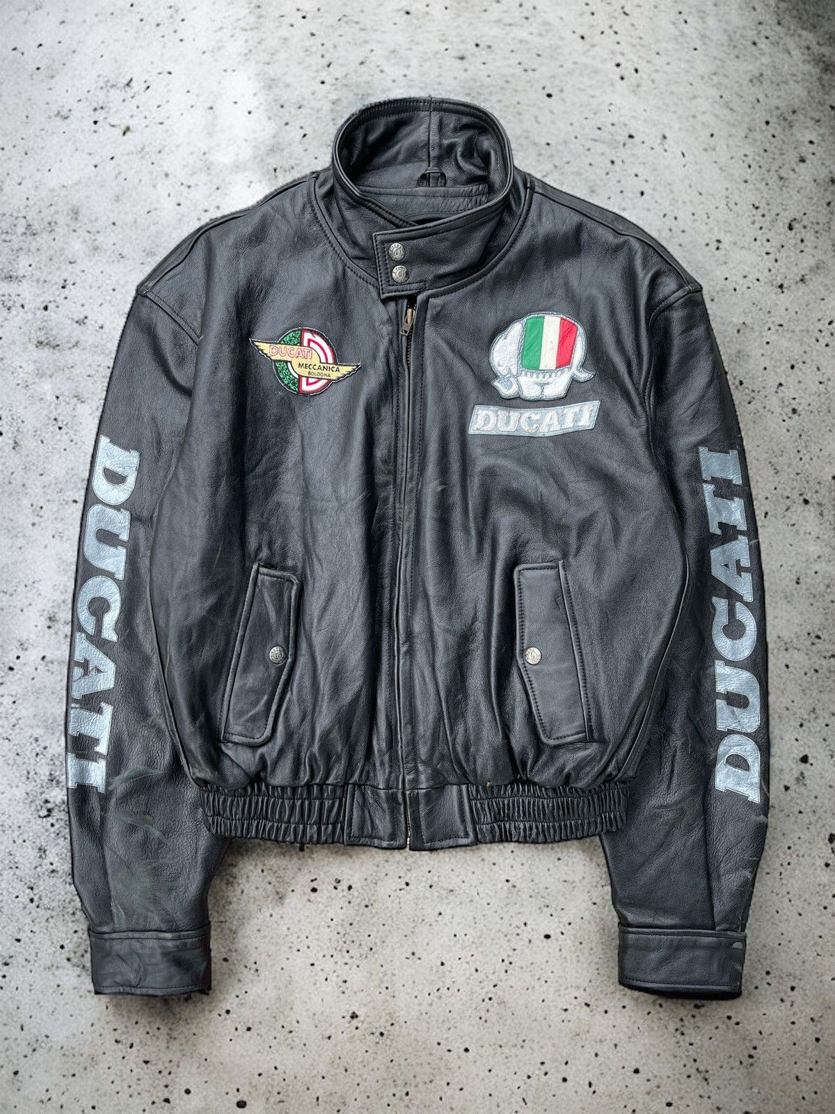 Ducati × Kadoya × Leather Jacket 🔥RARE🔥 DUCATI ITALY BY KADOYA  