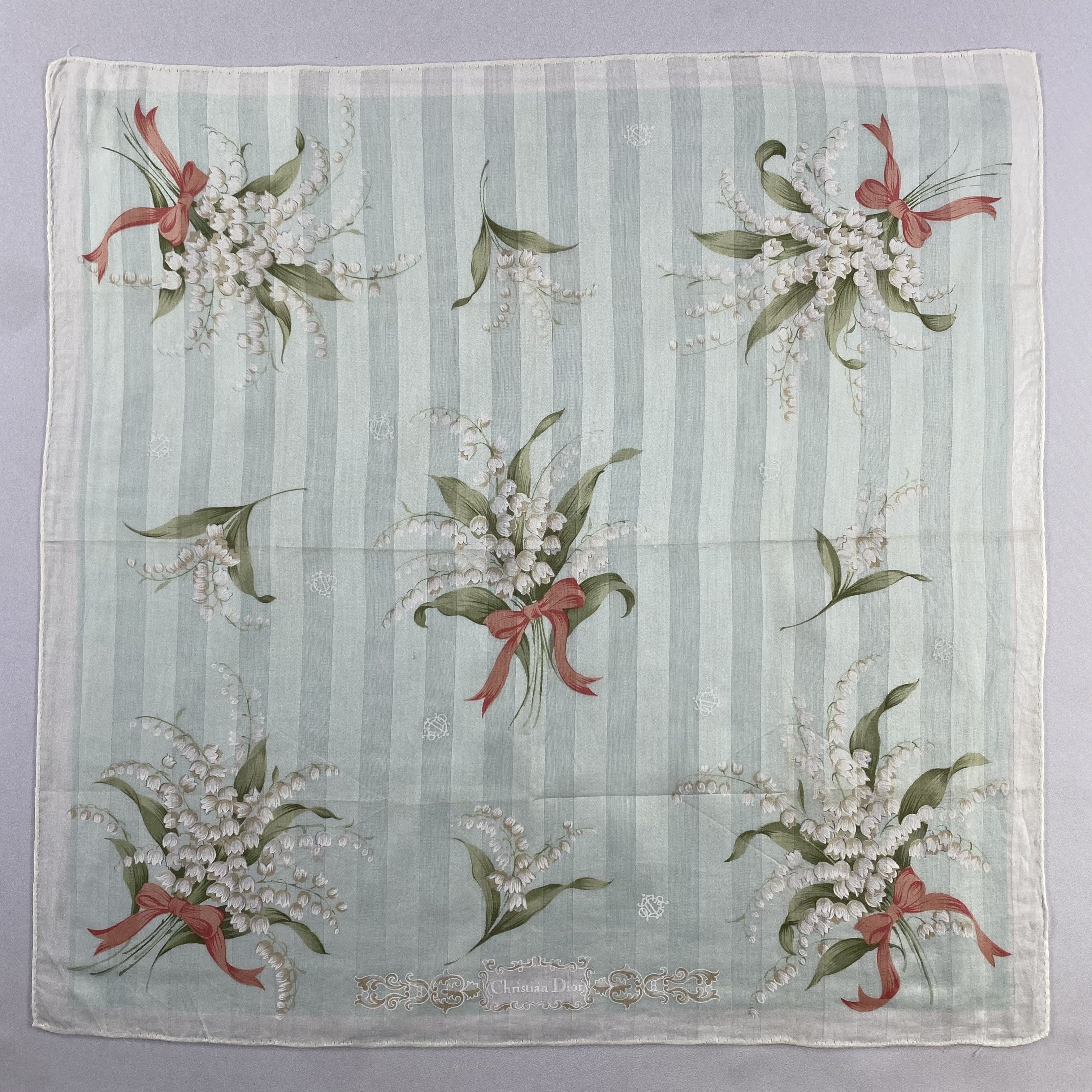 Vintage Christian Dior Monsieur Handkerchief / Neckerchief-P966 Size ONE SIZE - 1 Thumbnail