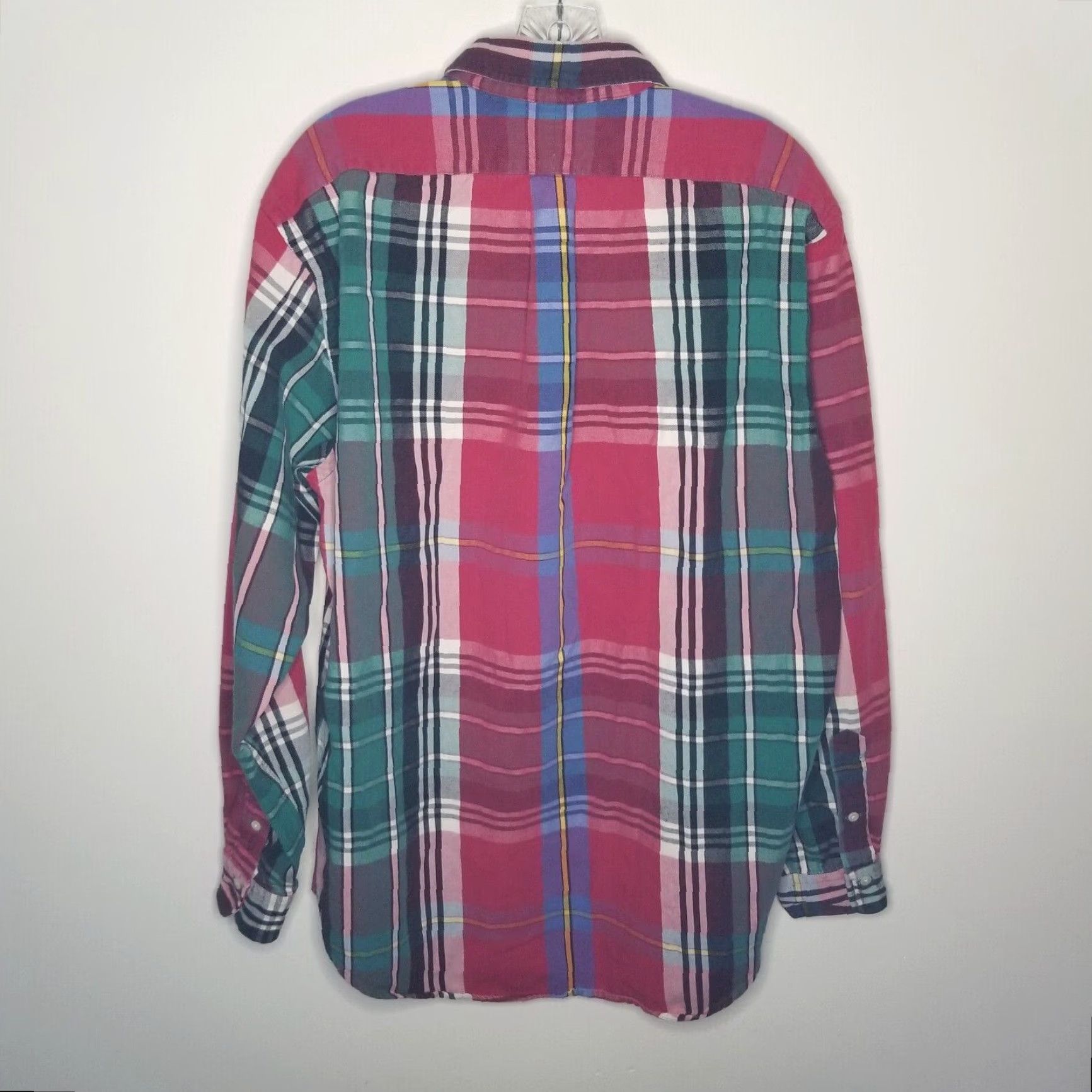 Ralph Lauren Ralph Lauren Men's Long Sleeve Plaid Button-Up Shirt Large Multicolor Casual Size US L / EU 52-54 / 3 - 5 Thumbnail