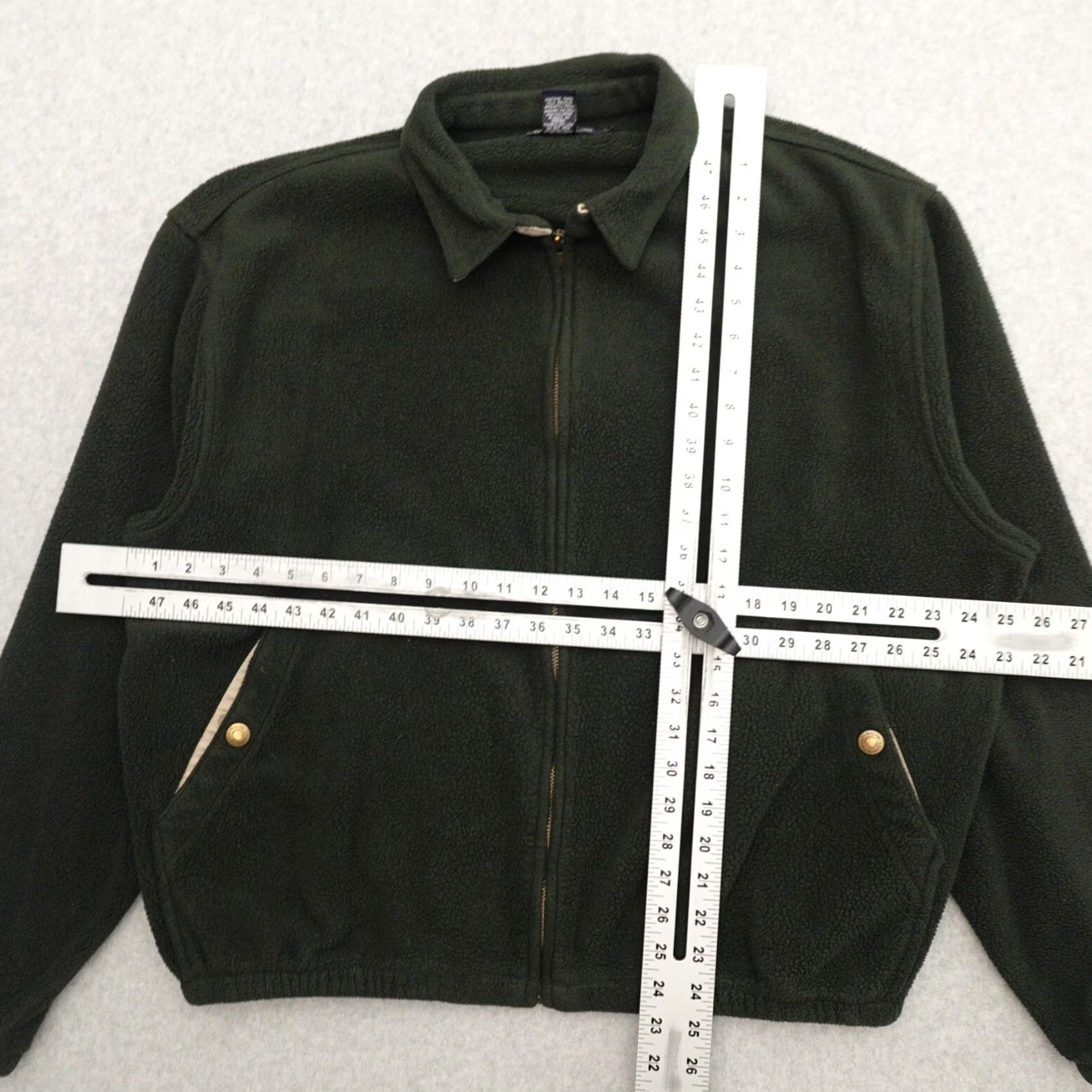 Ralph Lauren VINTAGE Polo Ralph Lauren Sweater Main Selling Point Polo Ralph Lauren Shirt Adult 2XL Green Fleece Full Zip 2XL Mens Size US XXL / EU 58 / 5 - 3 Thumbnail