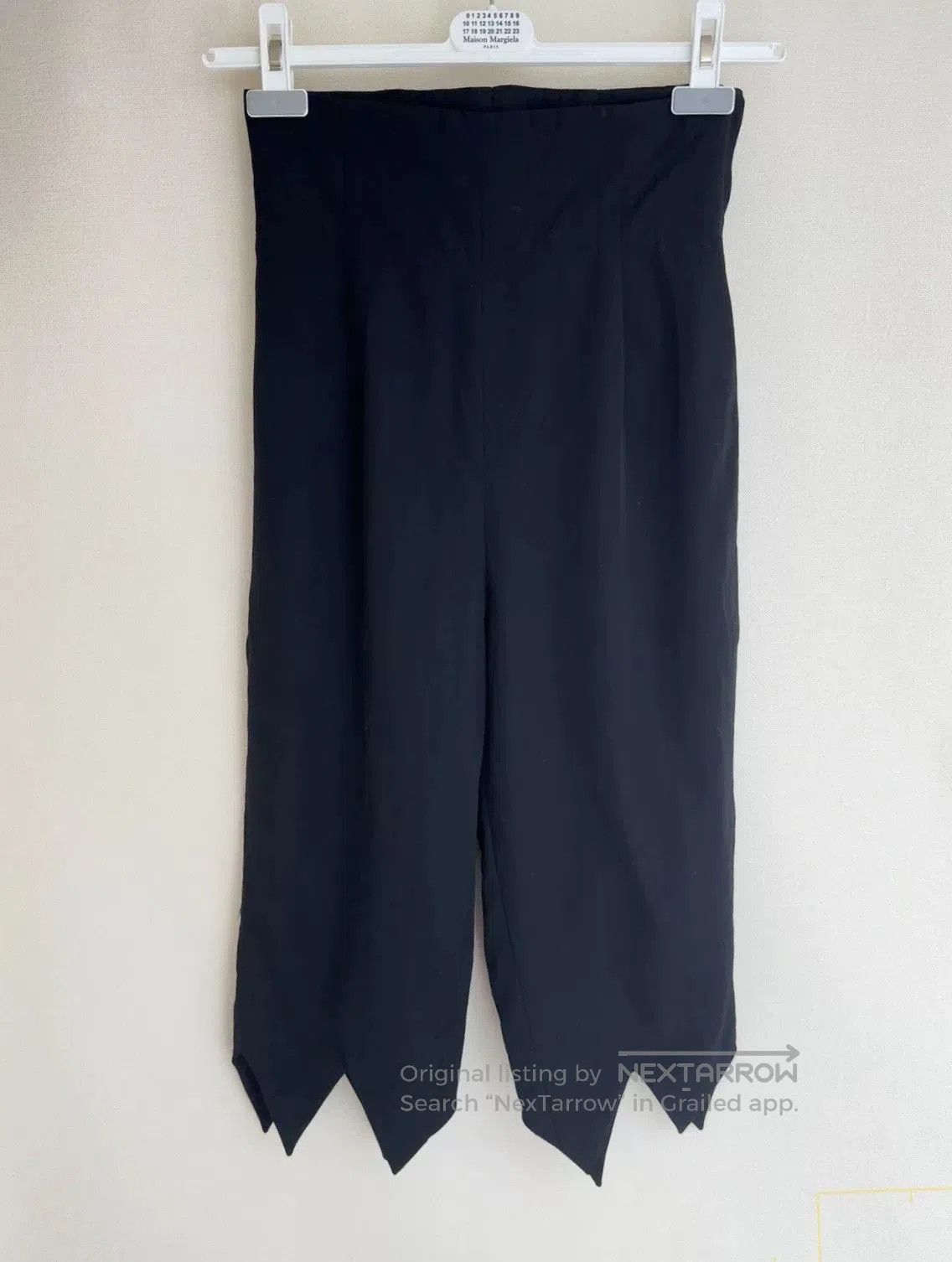 Comme des Garcons Comme des Garçons Black Tail Hem Pants. Size 26" / US 2 / IT 38 - 2 Thumbnail
