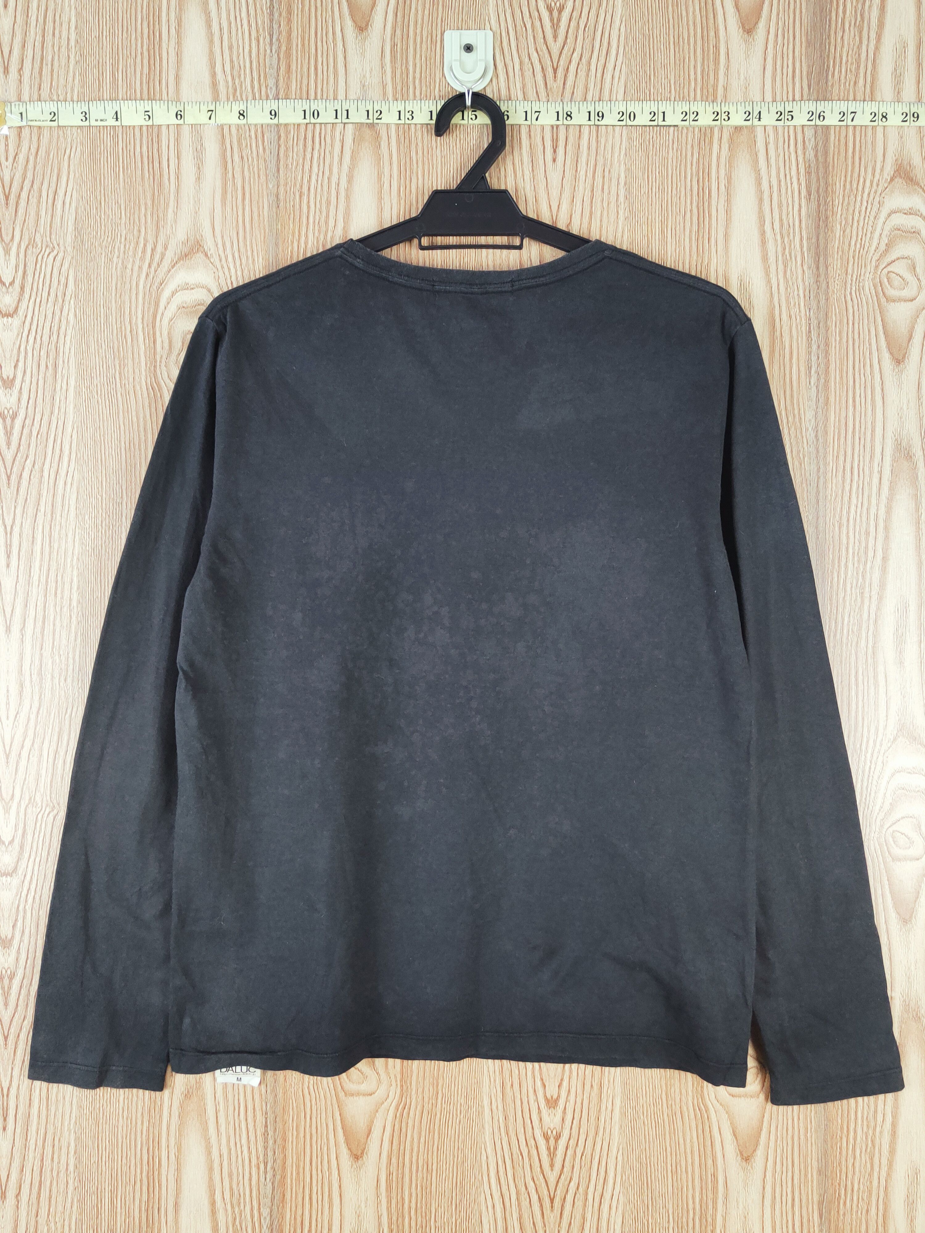 Japanese Brand Honeyphick Black Long Sleeve T-shirts #W412 Size M / US 6-8 / IT 42-44 - 9 Thumbnail