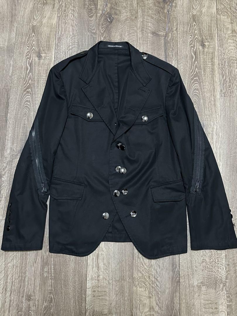 Yohji Yamamoto Yohji Yamamoto pour homme 06ss double button jacket Size US M / EU 48-50 / 2 - 2 Thumbnail