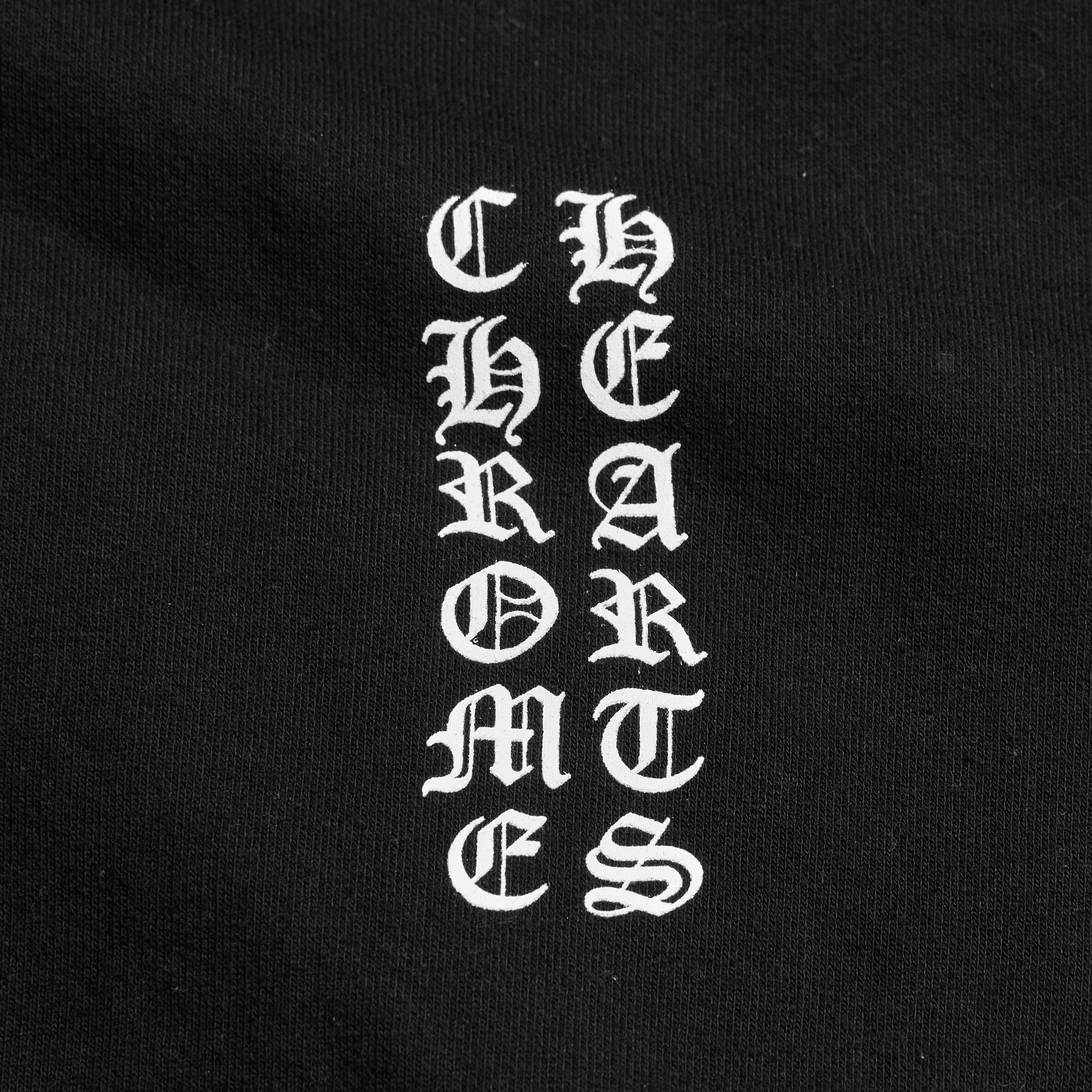 Chrome Hearts CHROME HEARTS Vertical Logo Hoodie Size US L / EU 52-54 / 3 - 5 Thumbnail