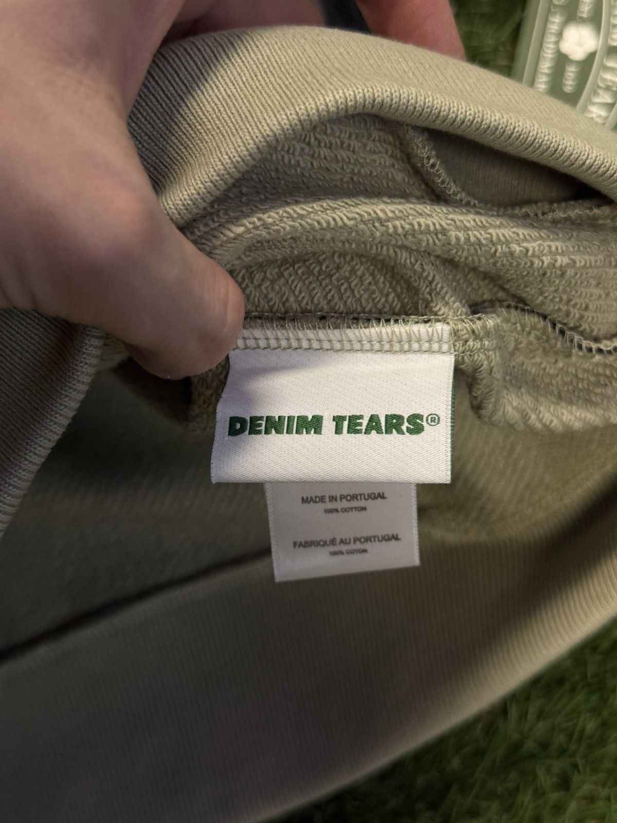 DENIM TEARS Denim Tears Green Camo Cotton Wreath Zip Up Size Large (NEW) Size US L / EU 52-54 / 3 - 9 Thumbnail