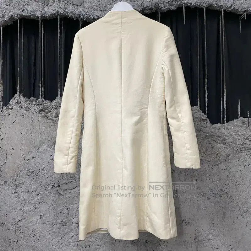 Valentino Valentino Women's Long Cream Coat . Size XXS / US 00 / IT 34 - 2 Thumbnail