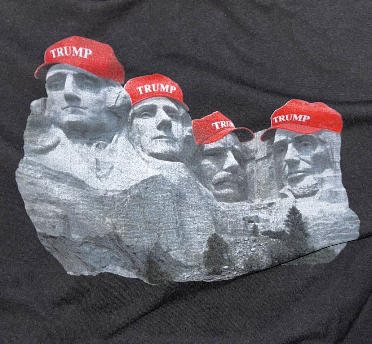 Donald Trump × Vintage TRUMP MOUNT RUSHMORE T-SHIRT Size US XXL / EU 58 / 5 - 2 Thumbnail