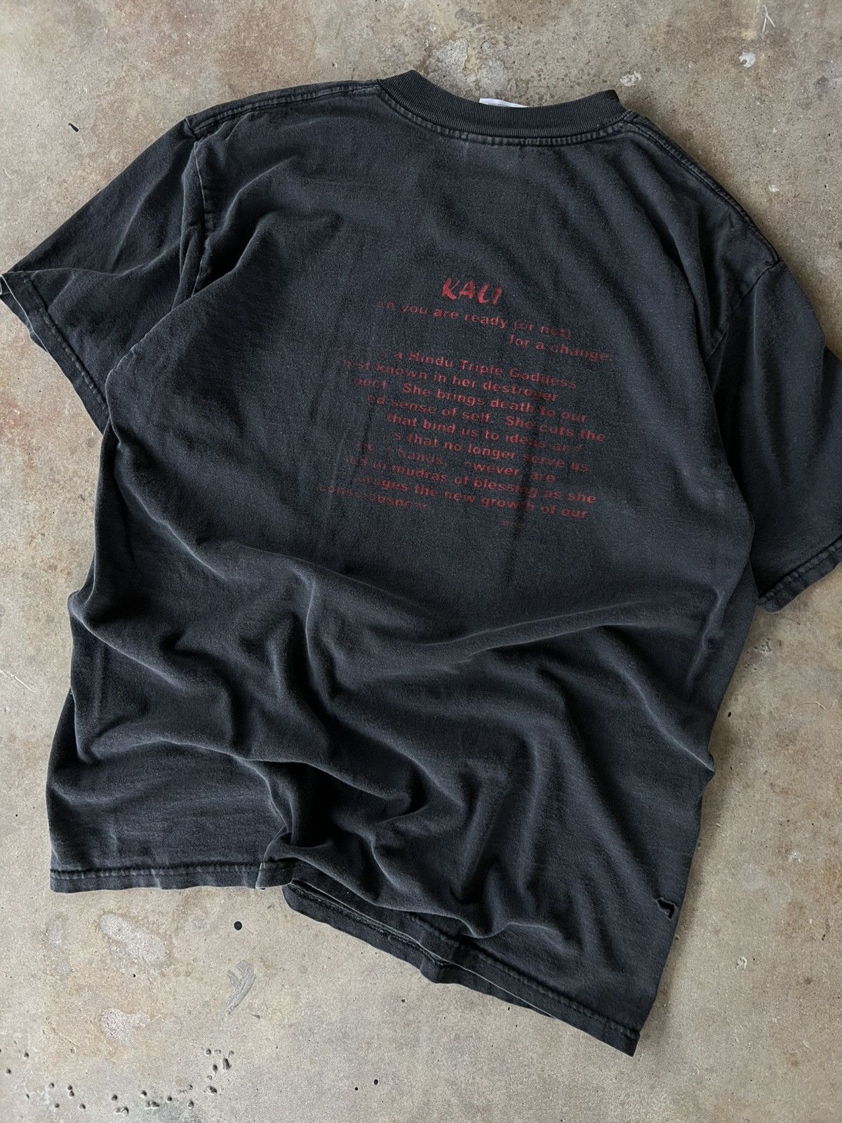 Vintage Vintage 90’s Kali Promo T Shirt Size US L / EU 52-54 / 3 - 3 Thumbnail