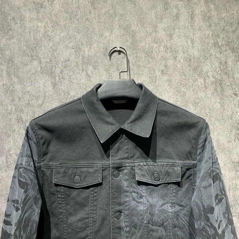Dior Dior Dark pattern graffiti denim jacket 2501-Nextarrow Size US M / EU 48-50 / 2 - 3 Thumbnail