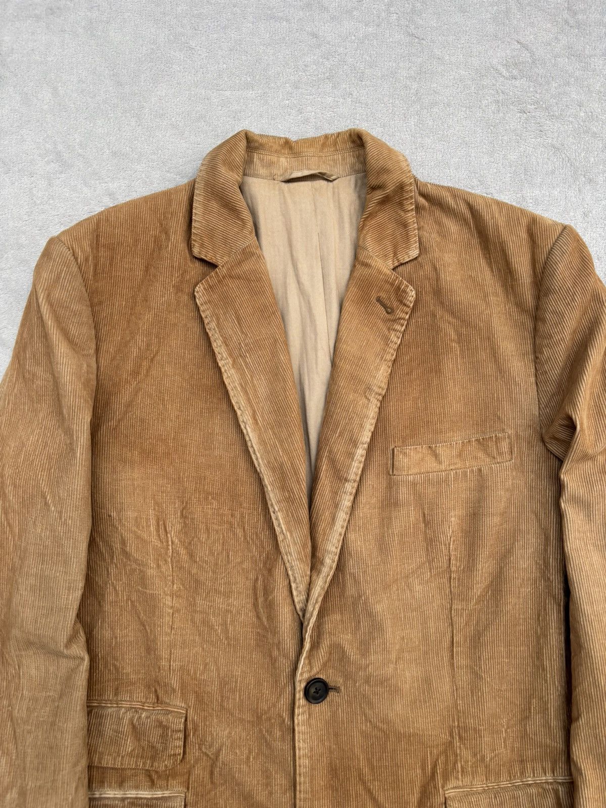 Marithe + Francois Girbaud 80s Marith Francois Girbaud Closed Corduroy Blazer Jacket Size US M / EU 48-50 / 2 - 6 Thumbnail